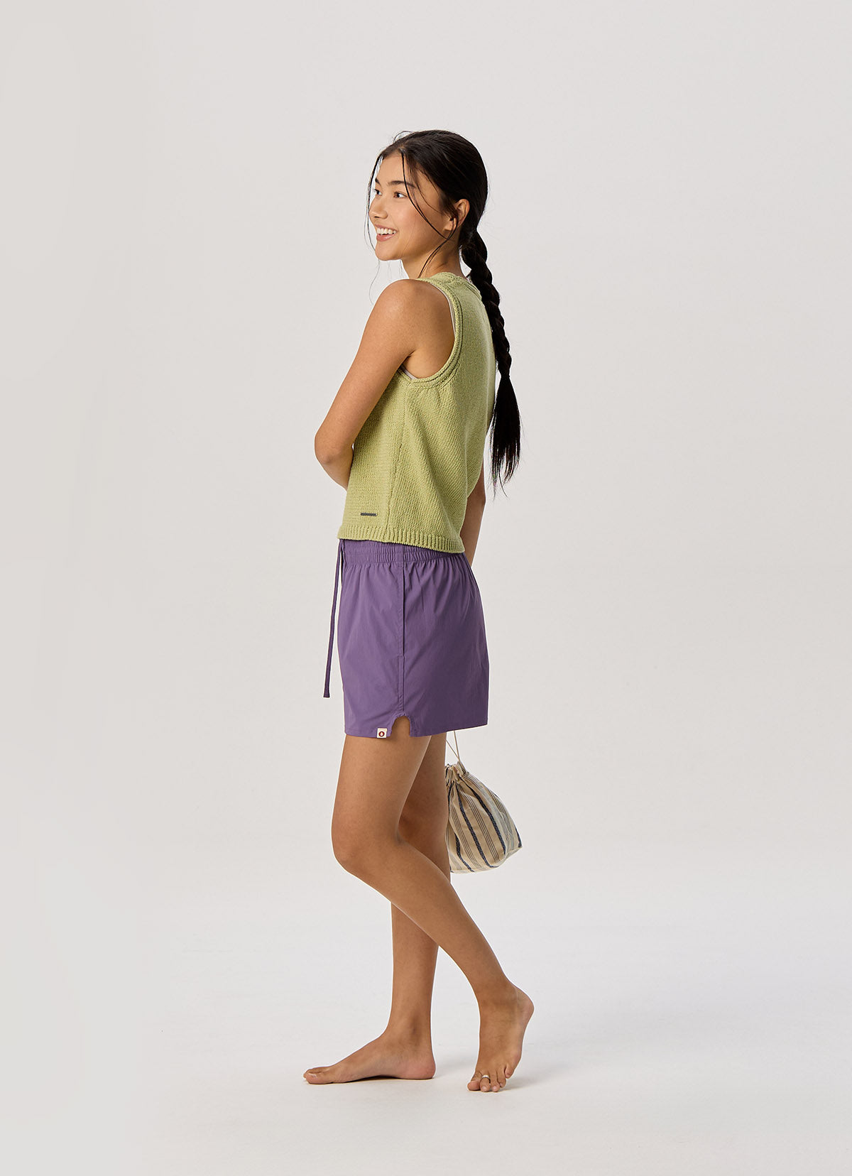 Light track shorts_Grape Compote