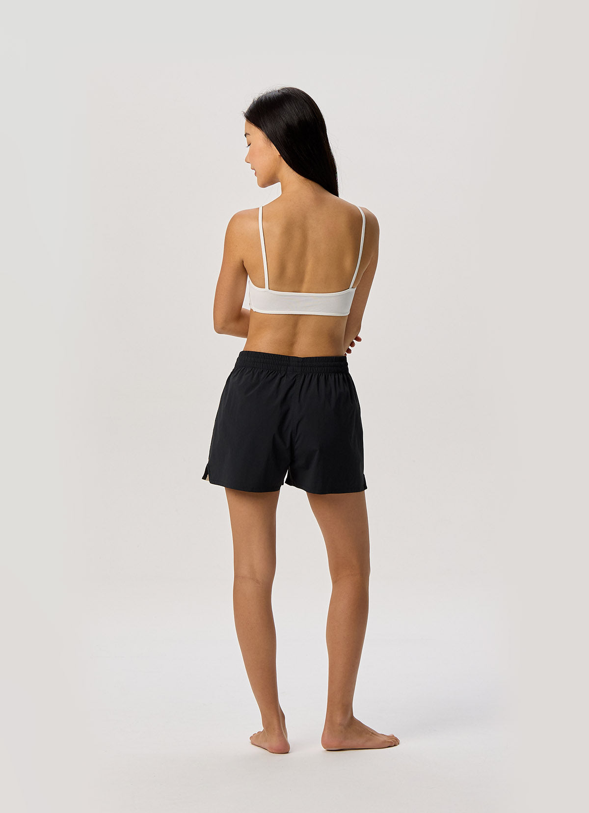 Light track shorts_Black