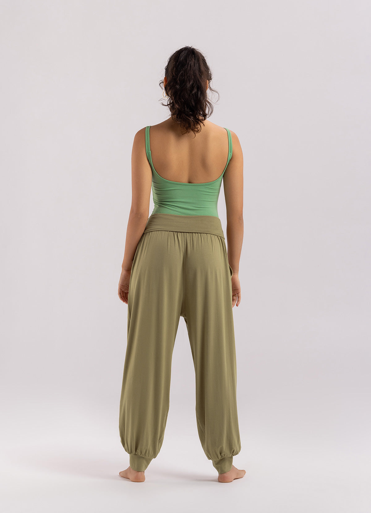 Fortune pants (Viscose ver.)_Antique bronze