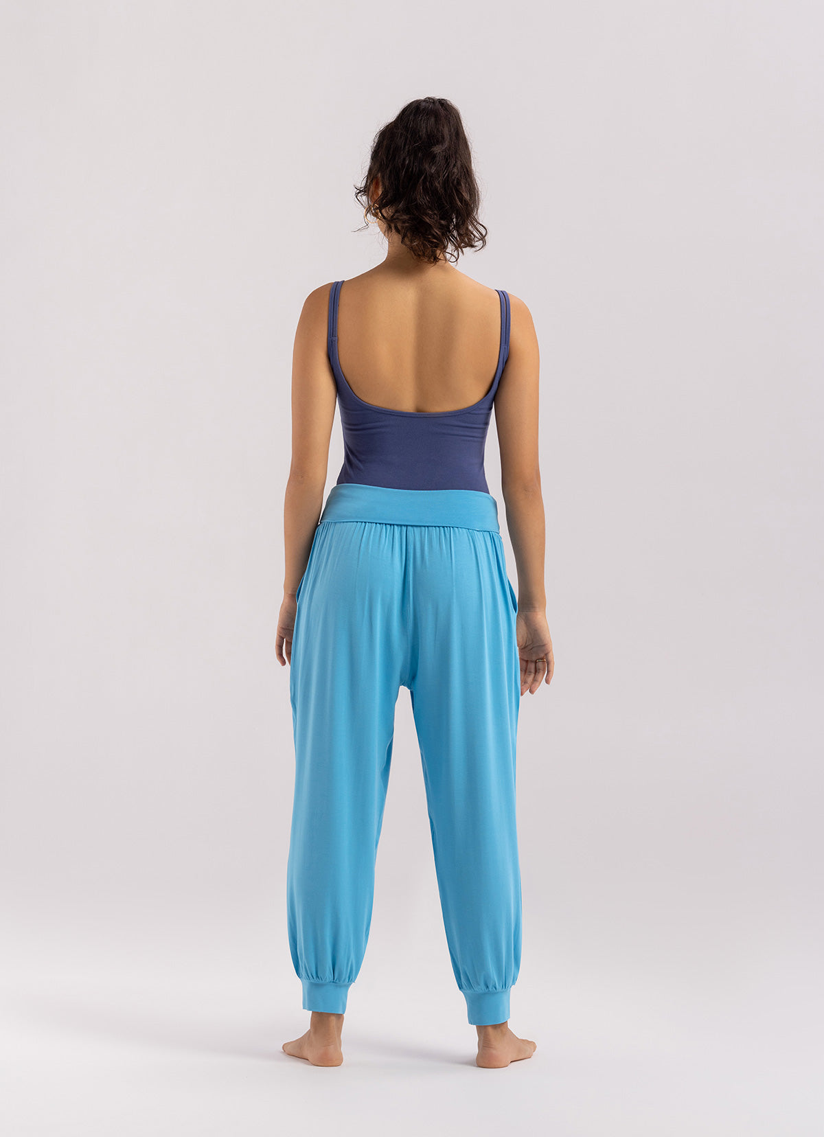 Fortune pants (Viscose ver.)_Ethereal blue