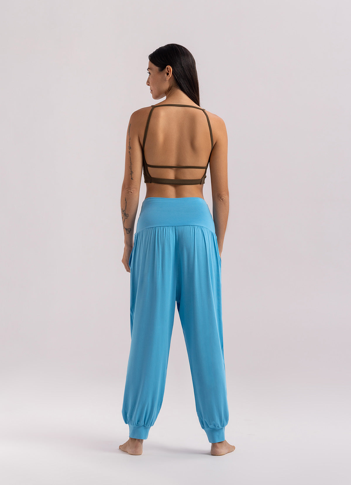 Fortune pants (Viscose ver.)_Ethereal blue