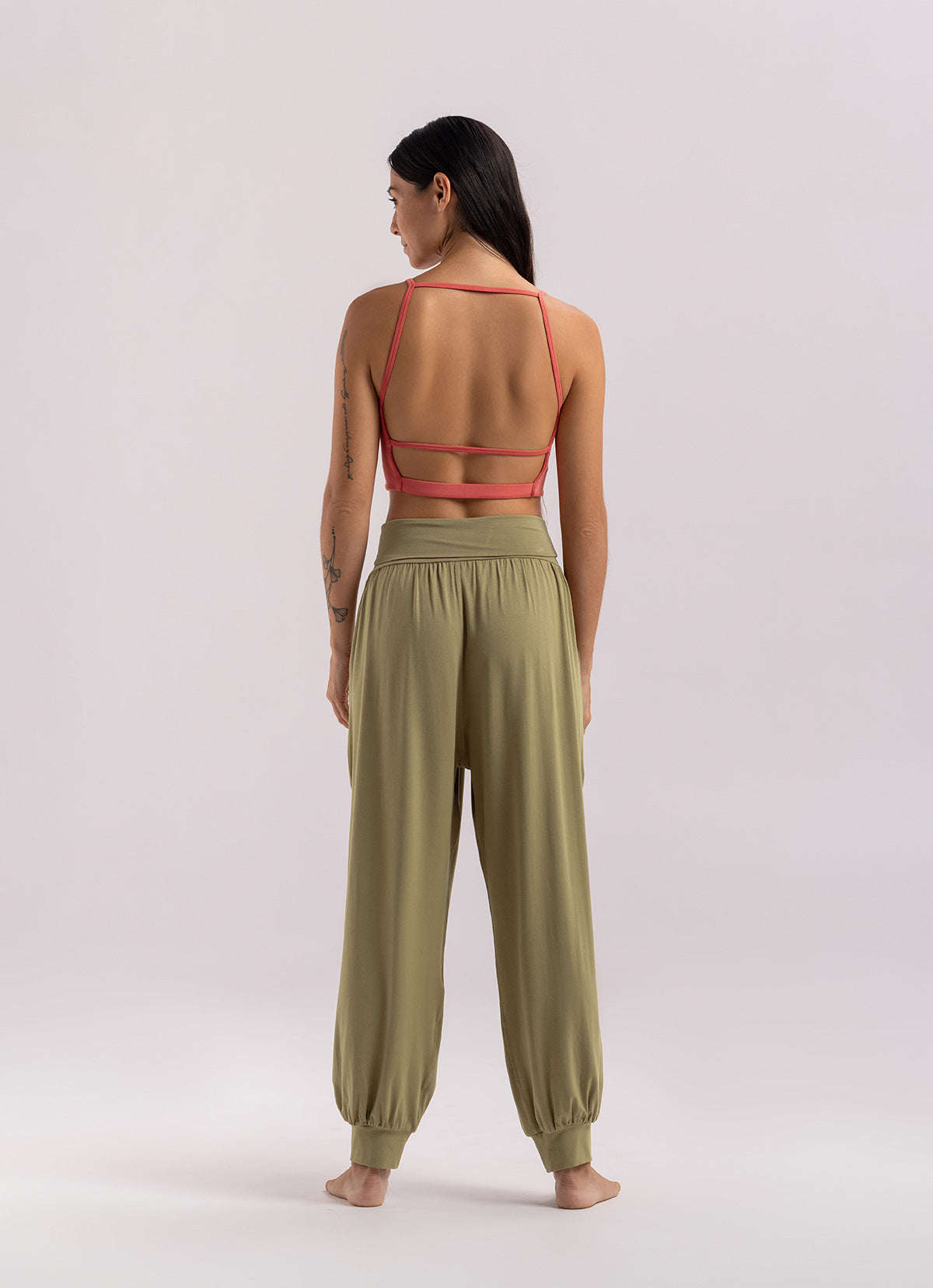 Fortune pants (Viscose ver.)_Antique bronze