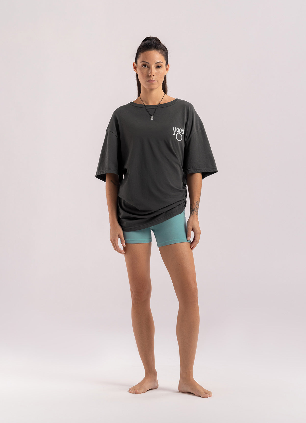 BM Yoga T-shirts (Unisex)_Charcoal