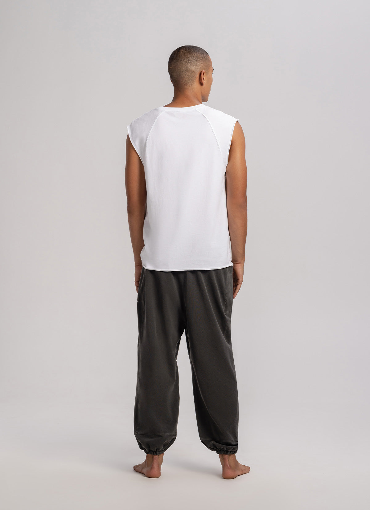 Knoll sleeveless (Unisex)_White