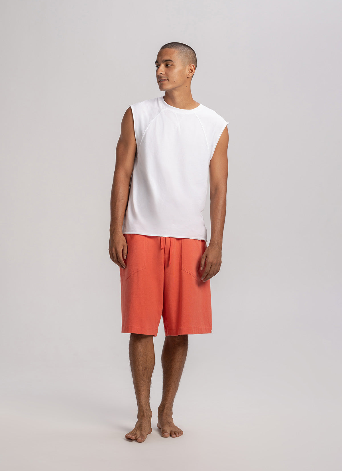 Knoll sleeveless (Unisex)_White