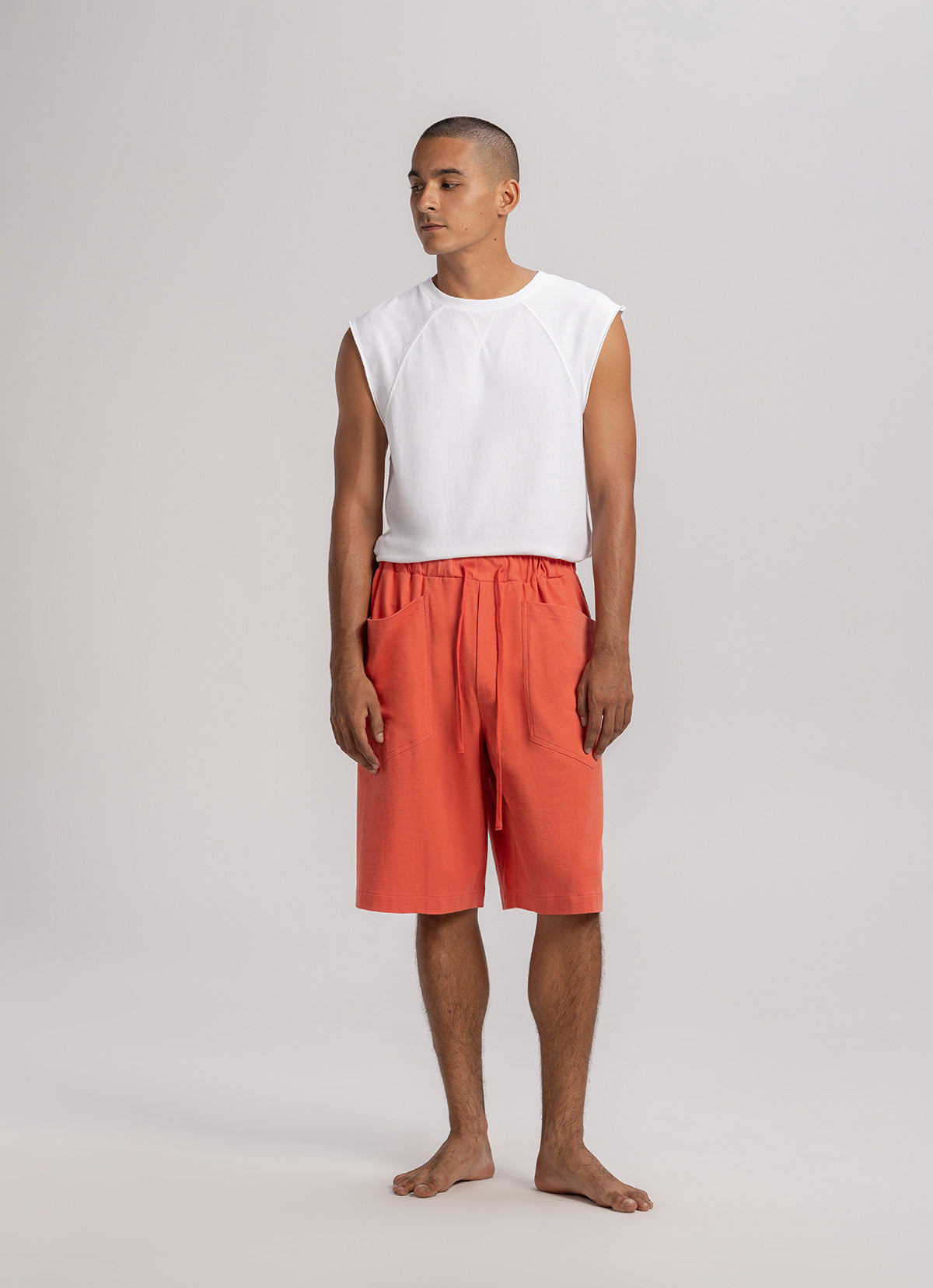 Knoll sleeveless (Unisex)_White