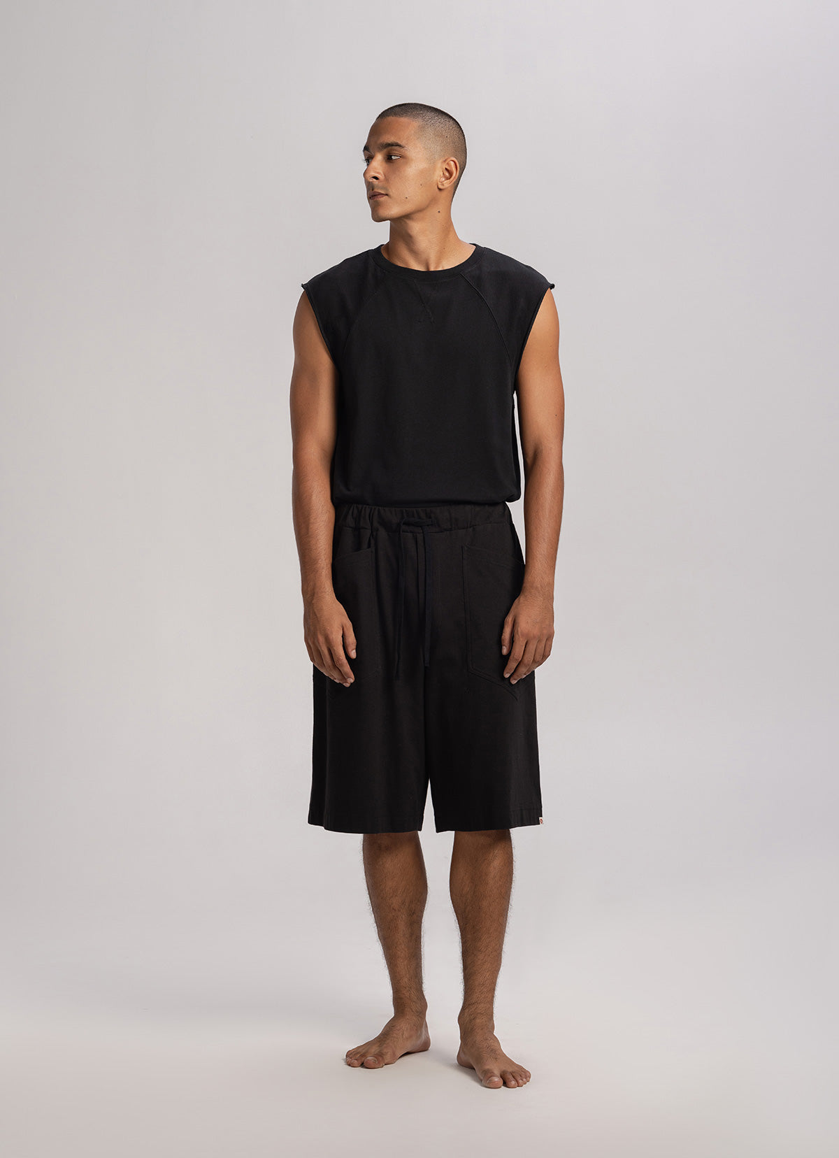 Knoll sleeveless (Unisex)_Black