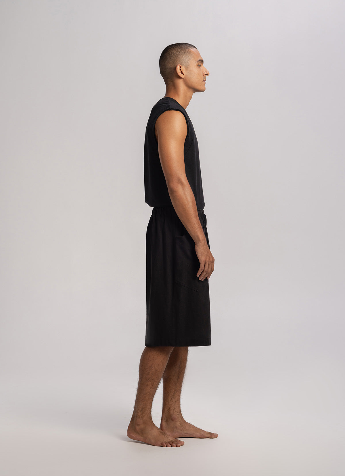 Knoll sleeveless (Unisex)_Black