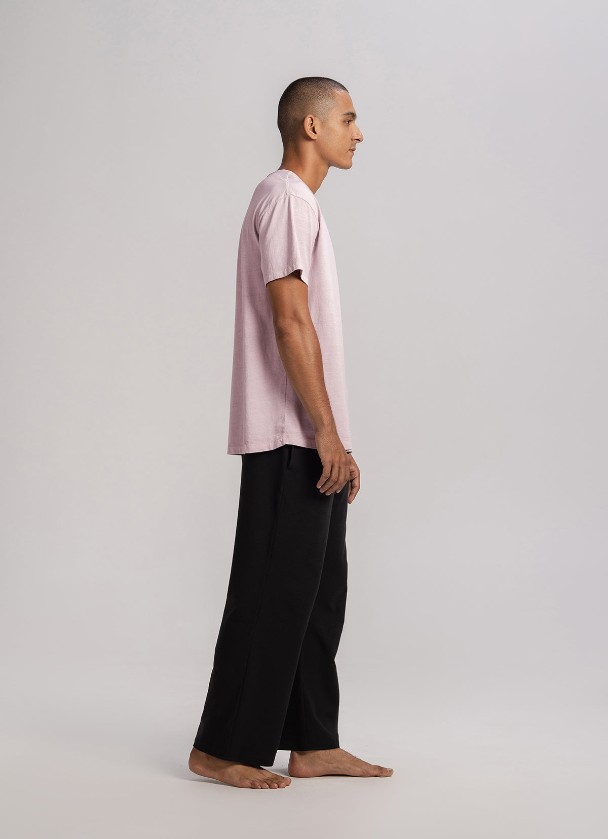 Straight pants (For Men)_Black