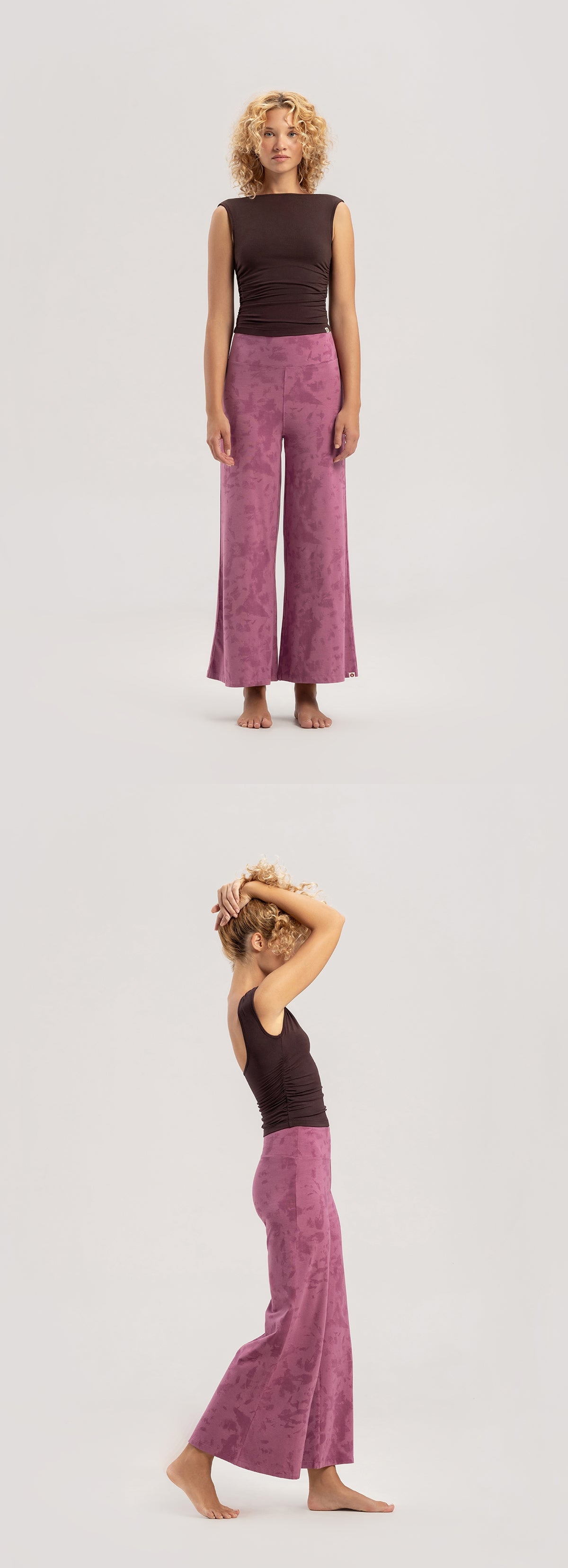 Bandha tank top_Chocolate Plum