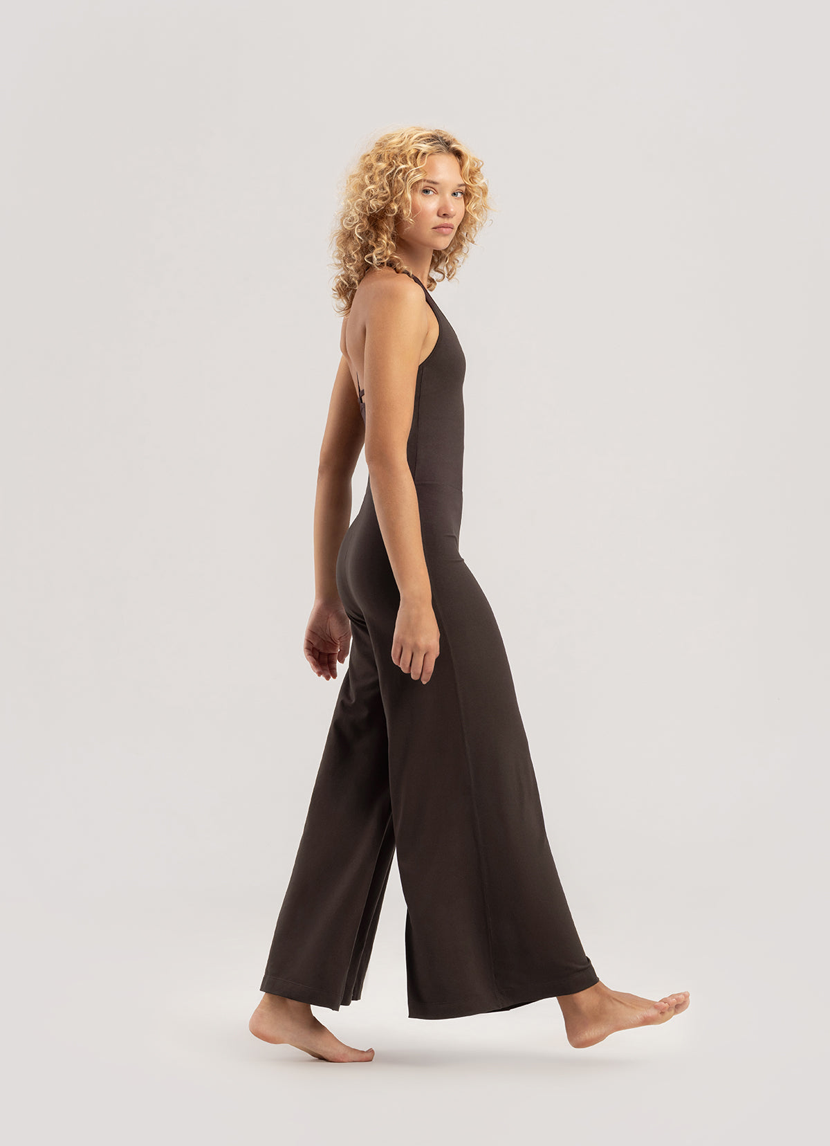 T jumpsuit_Chocolate Plum