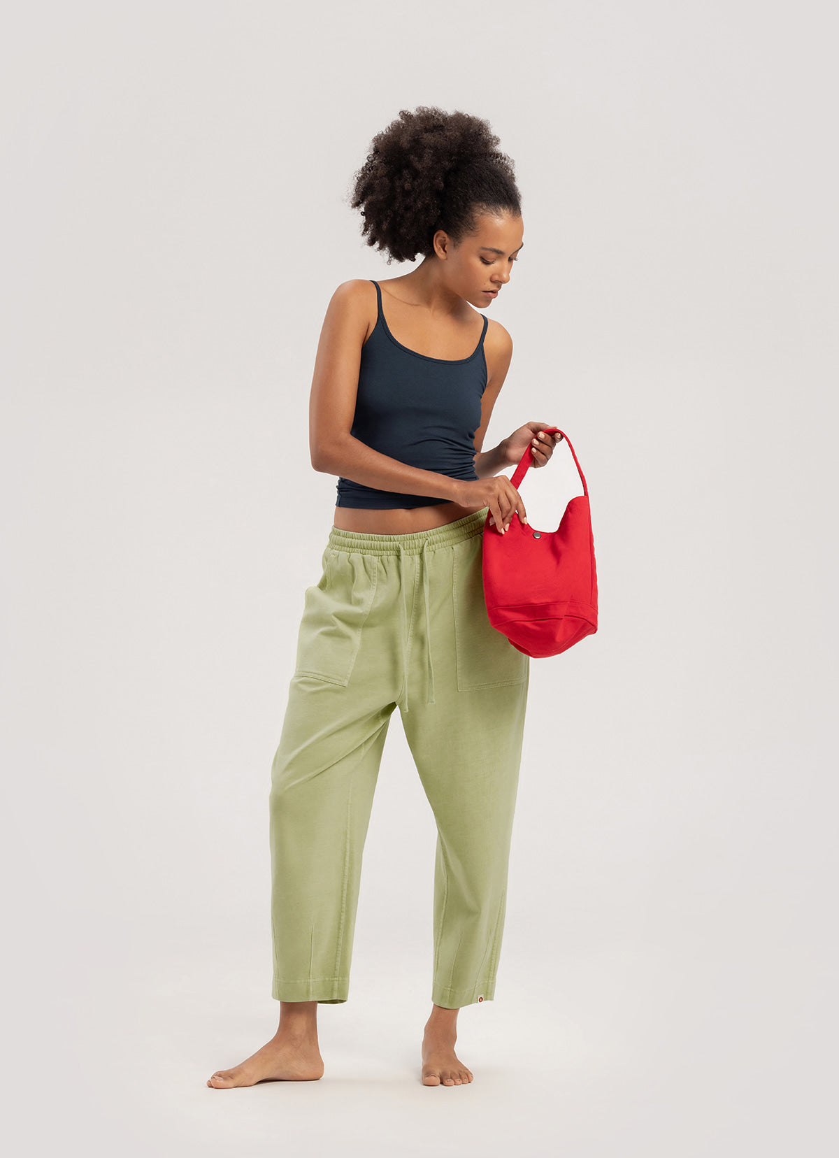 Tapered pants #2 (Unisex)_Nile