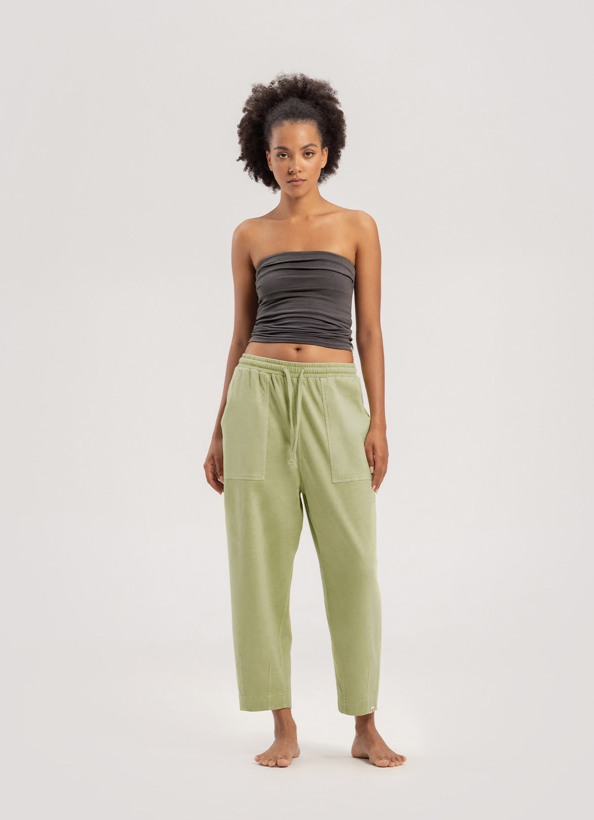 Tapered pants #2 (Unisex)_Nile