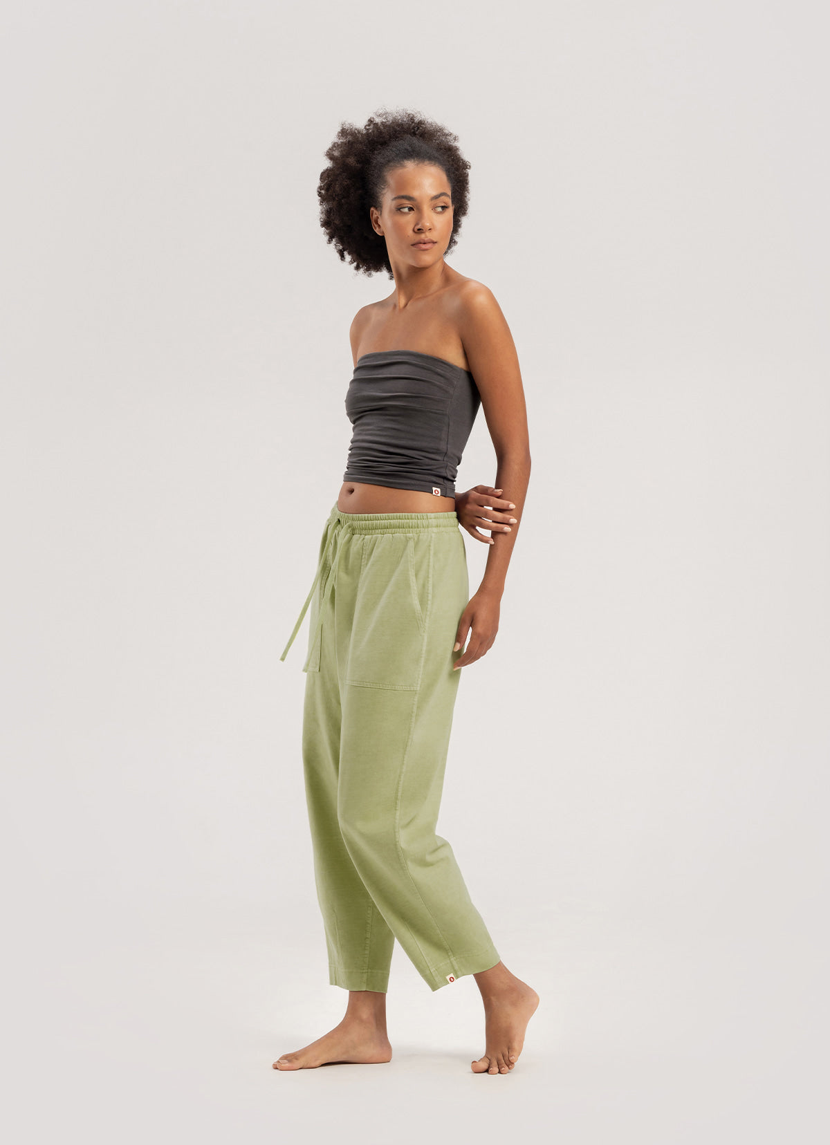 Tapered pants #2 (Unisex)_Nile