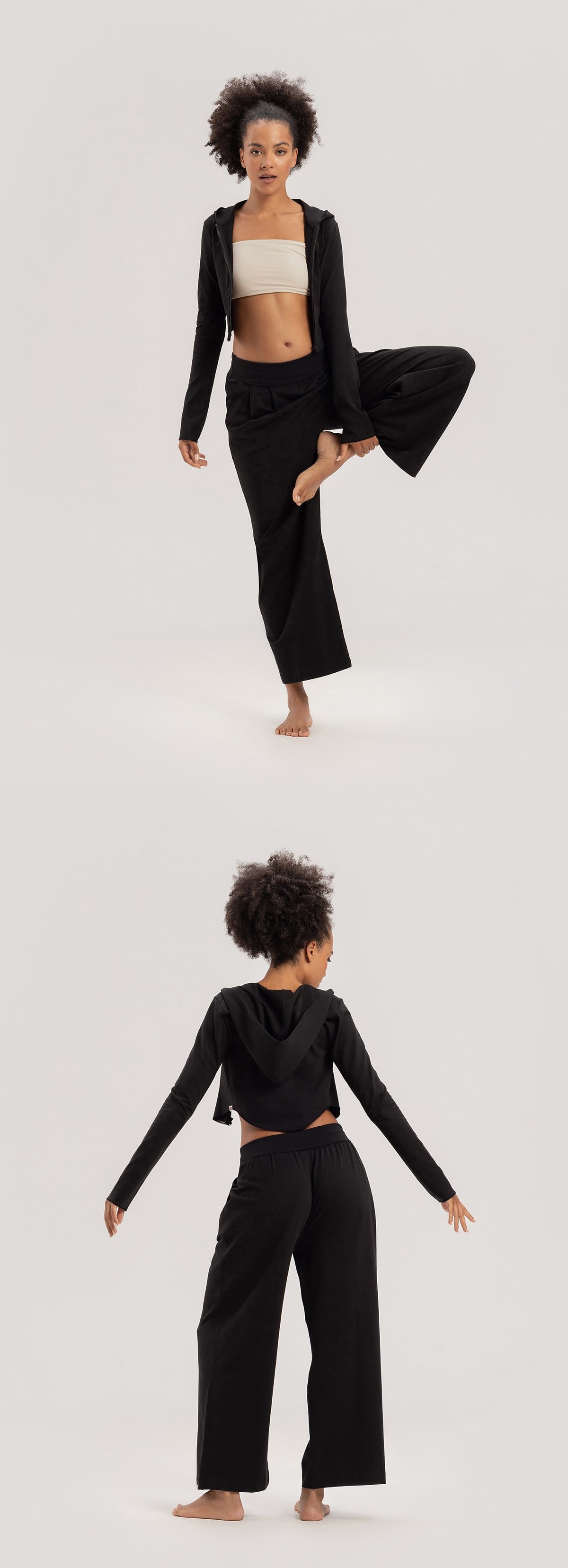 Fortune zip-up_Black