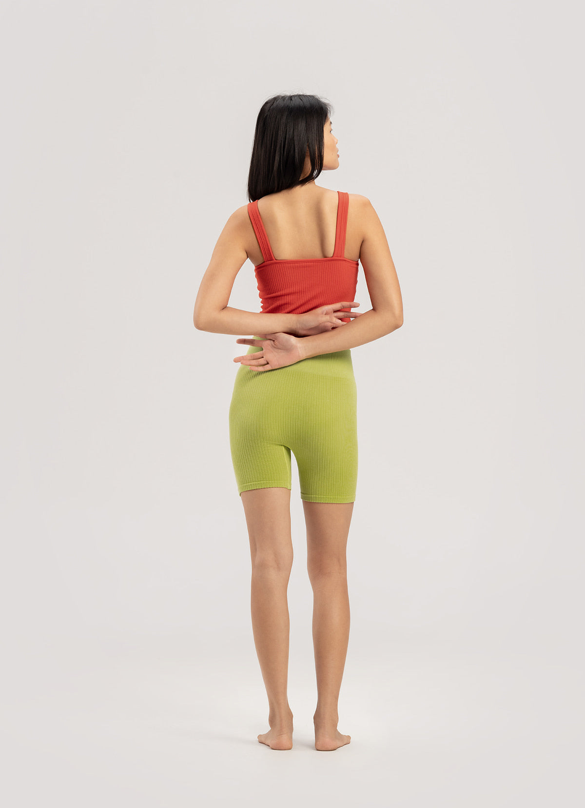 Seamless shorts_Green Banana