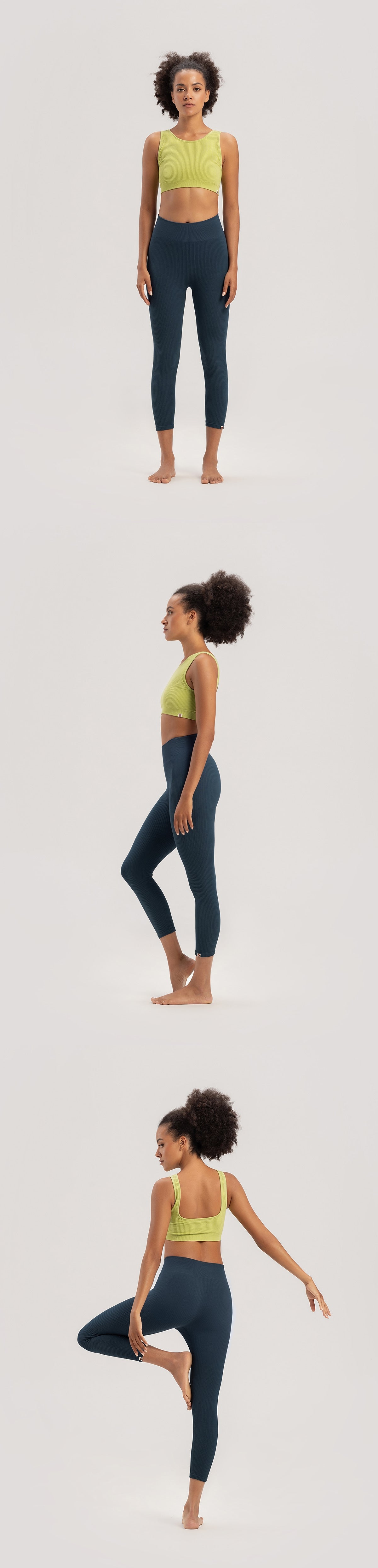 Seamless simple bra top_Green Banana