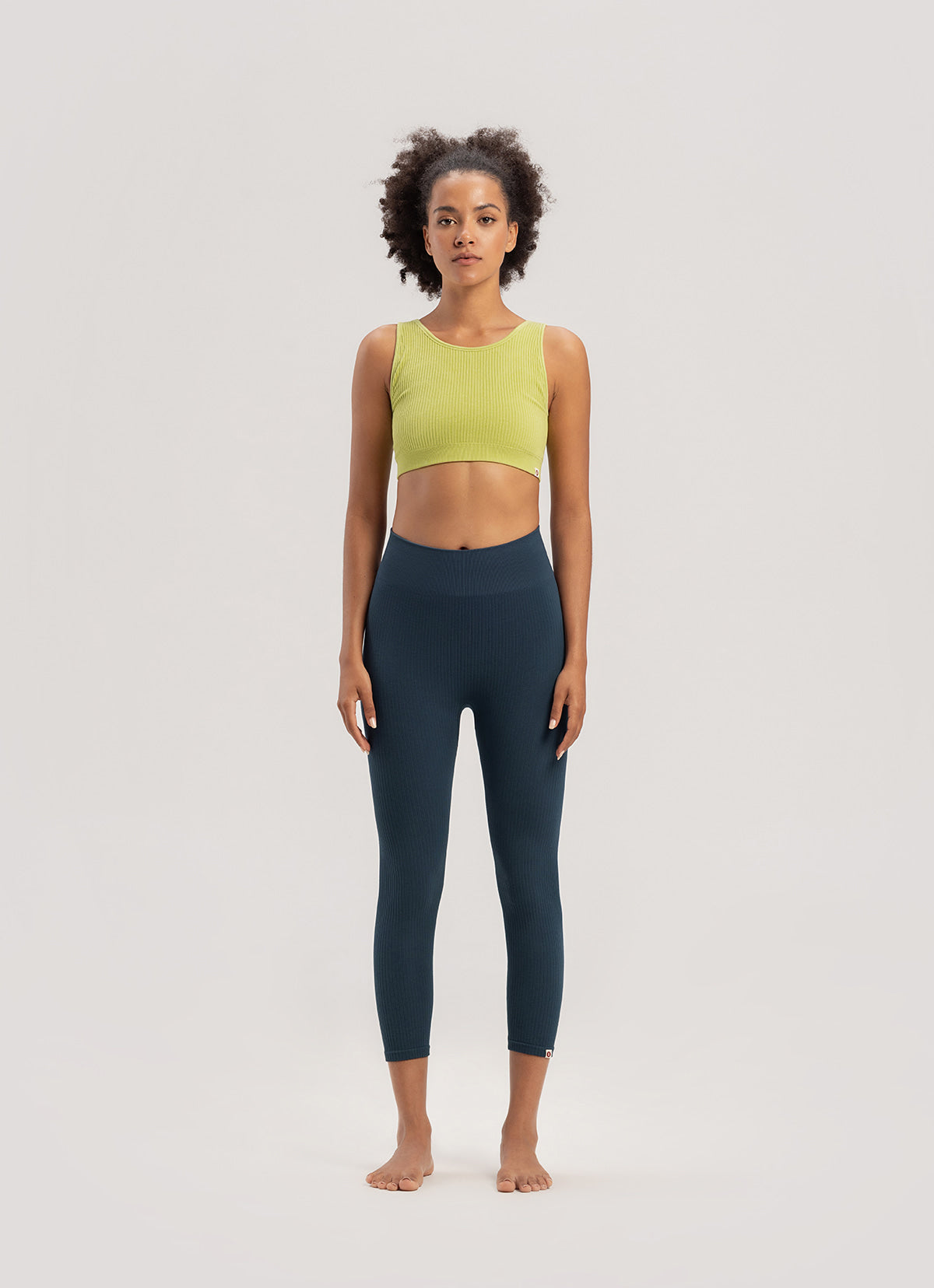 Seamless crop pants_Orion Blue