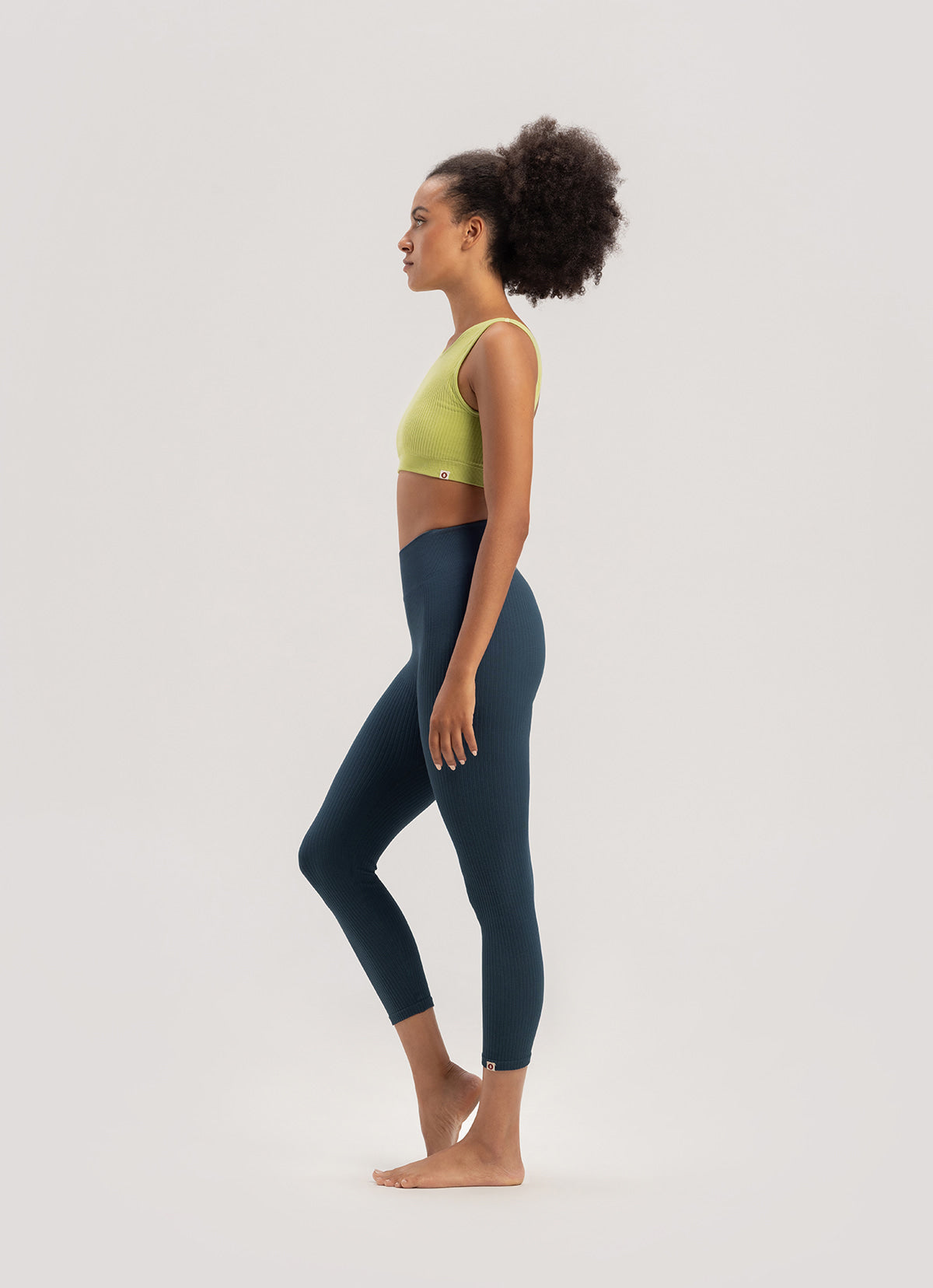 Seamless crop pants_Orion Blue