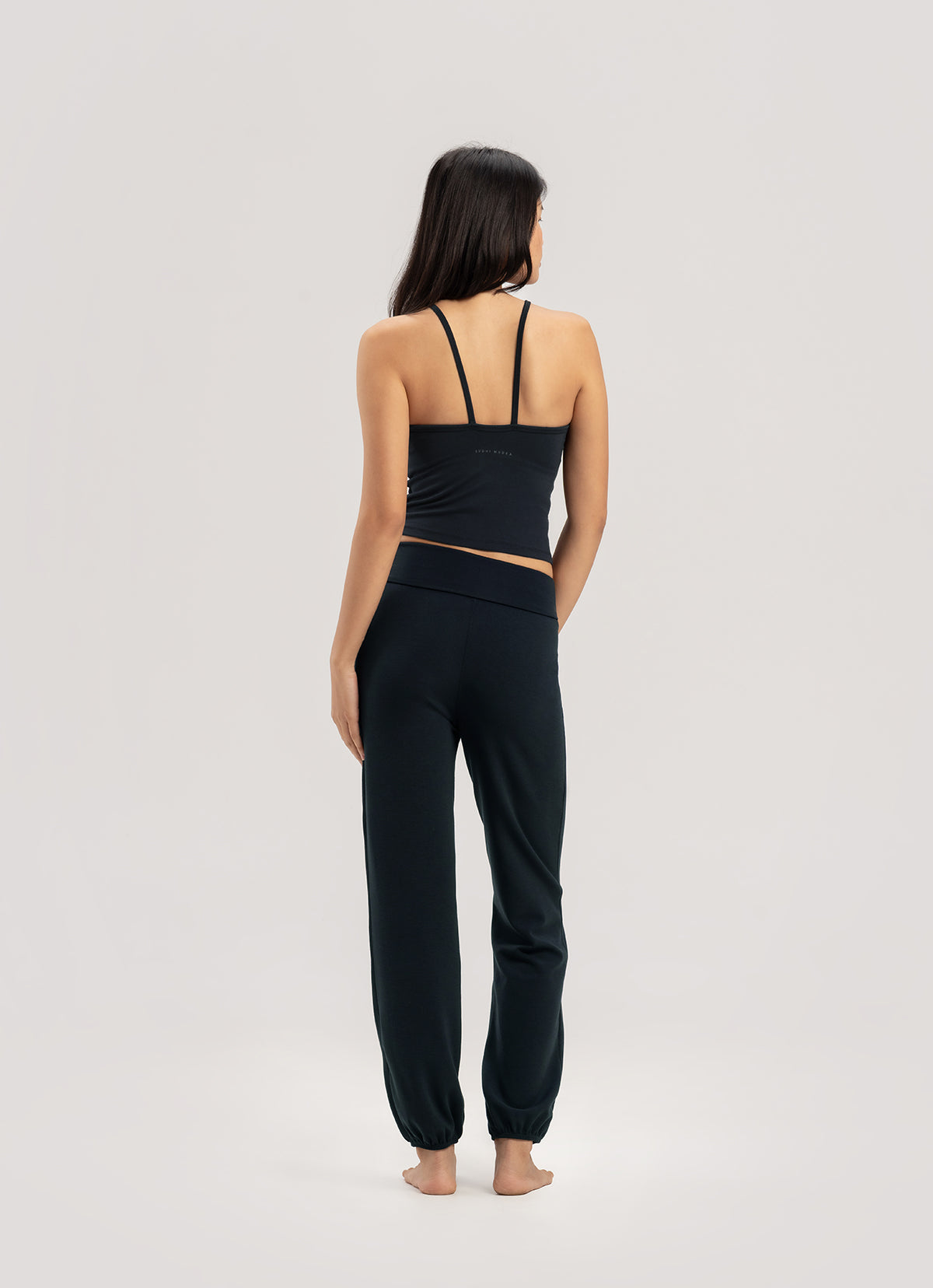 Compact tank top_Black