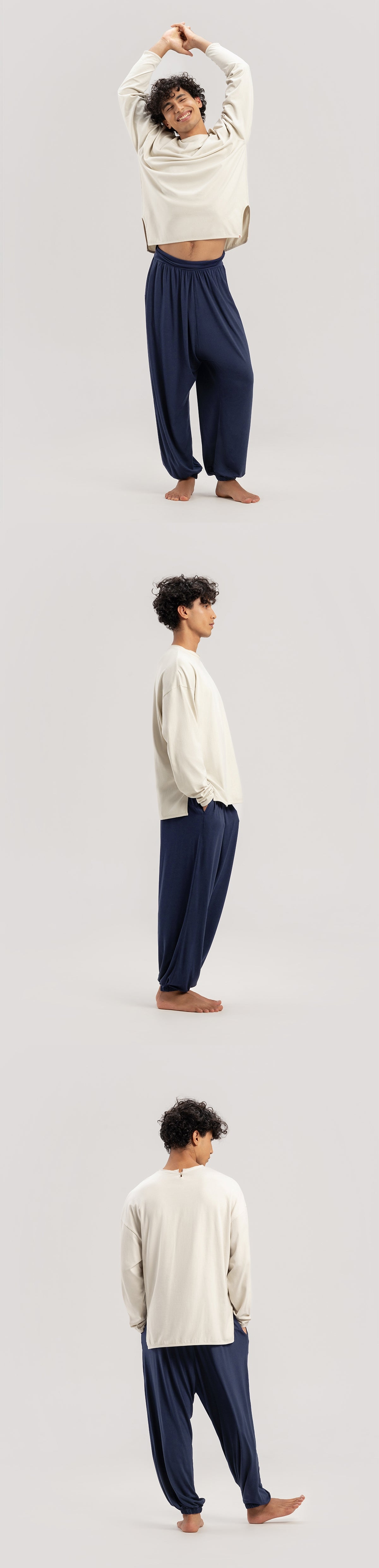 Egg long sleeve (Unisex)_Silver Birch