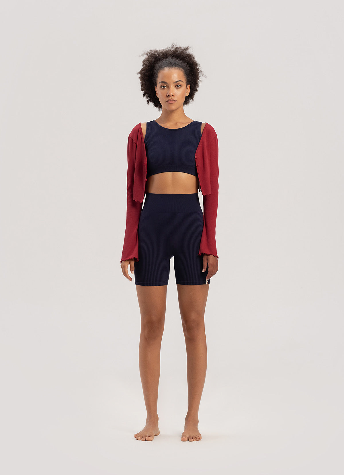 Seamless shorts_Evening Blue