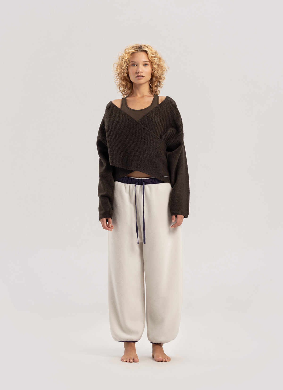 Cross pullover_Cocoa