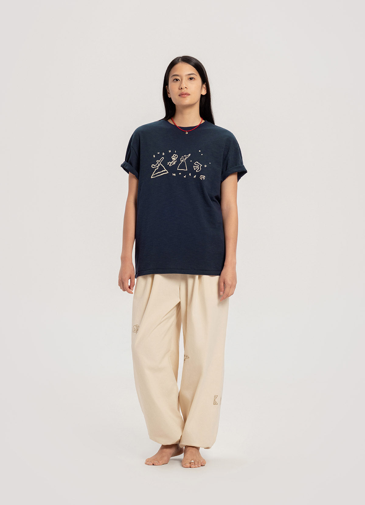 Kasih Wide pants_Bone White