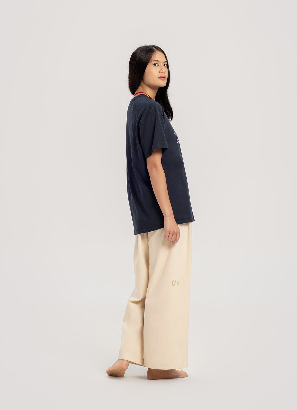 Kasih Wide pants_Bone White