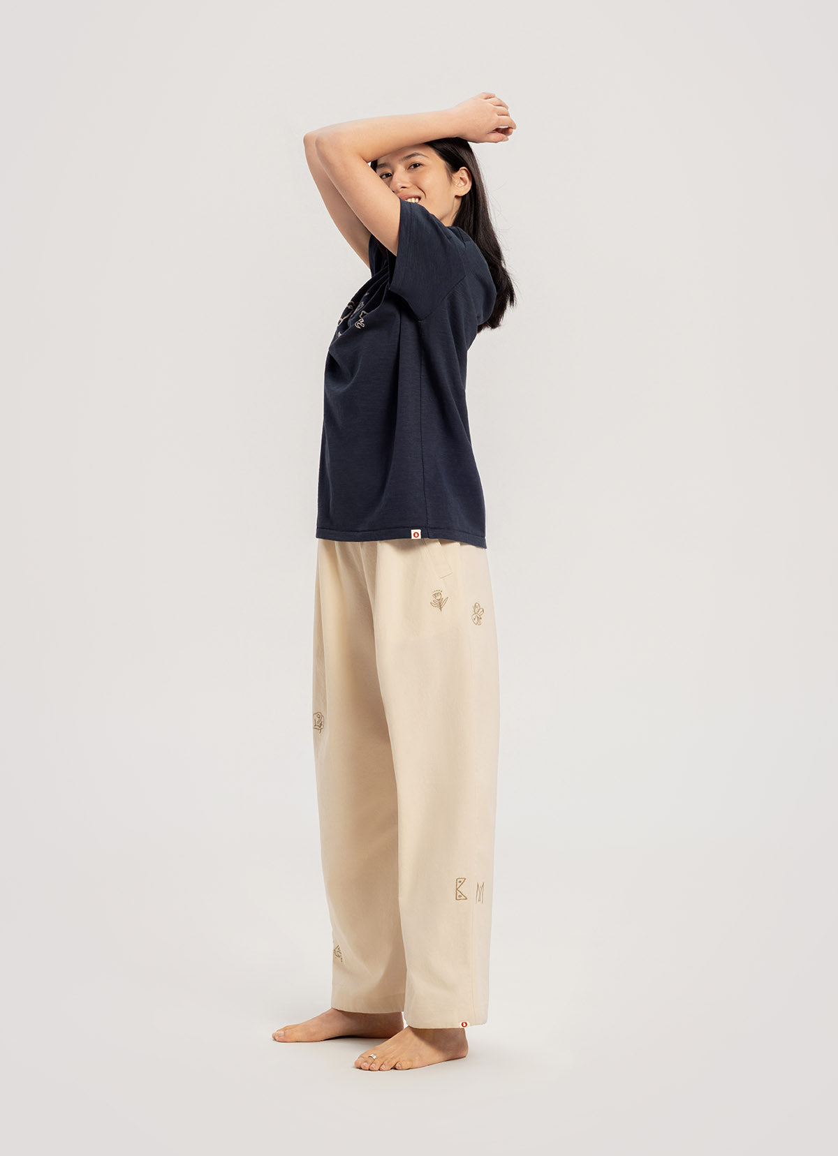 Kasih Wide pants_Bone White