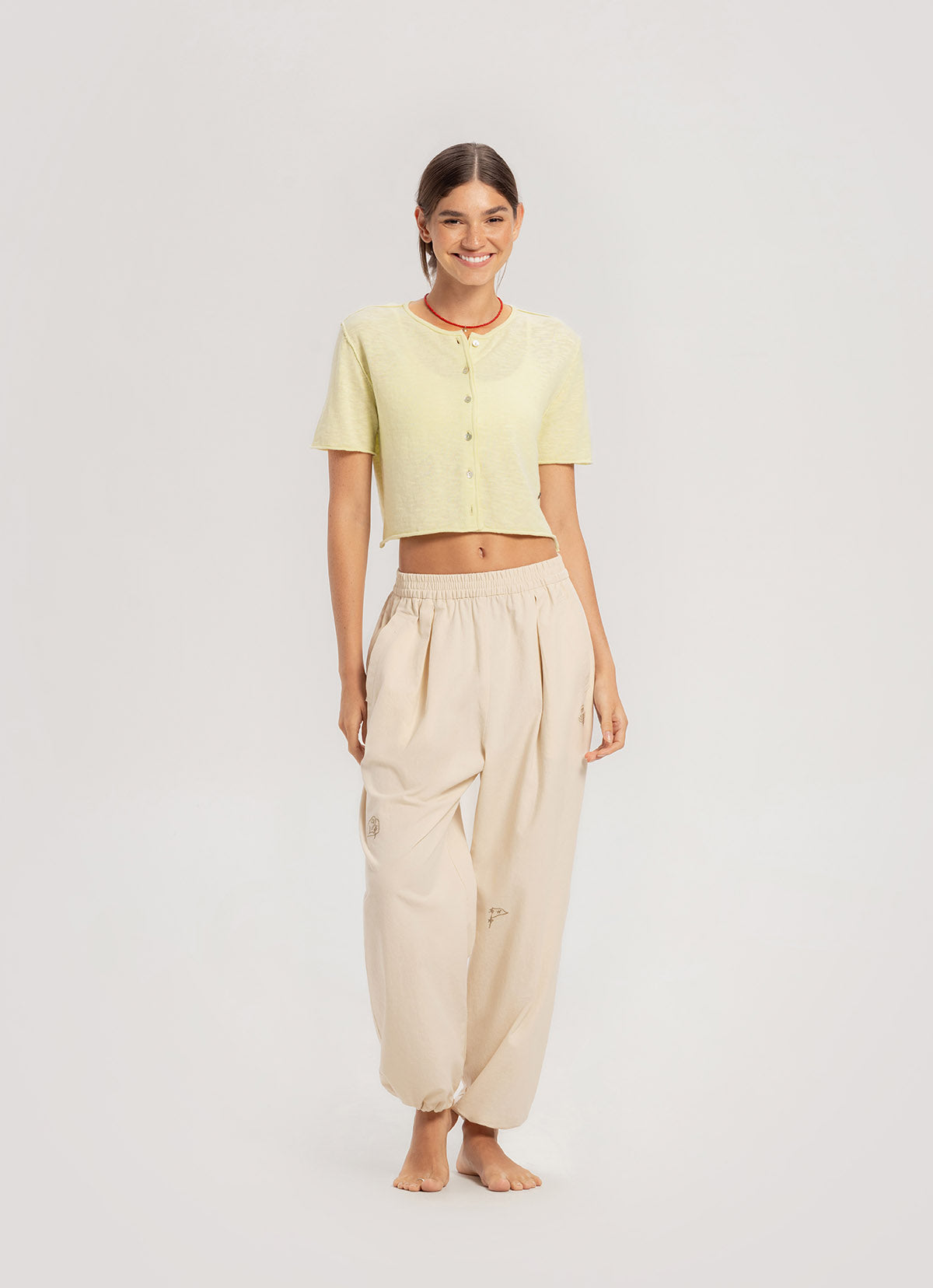 Kasih Wide pants_Bone White