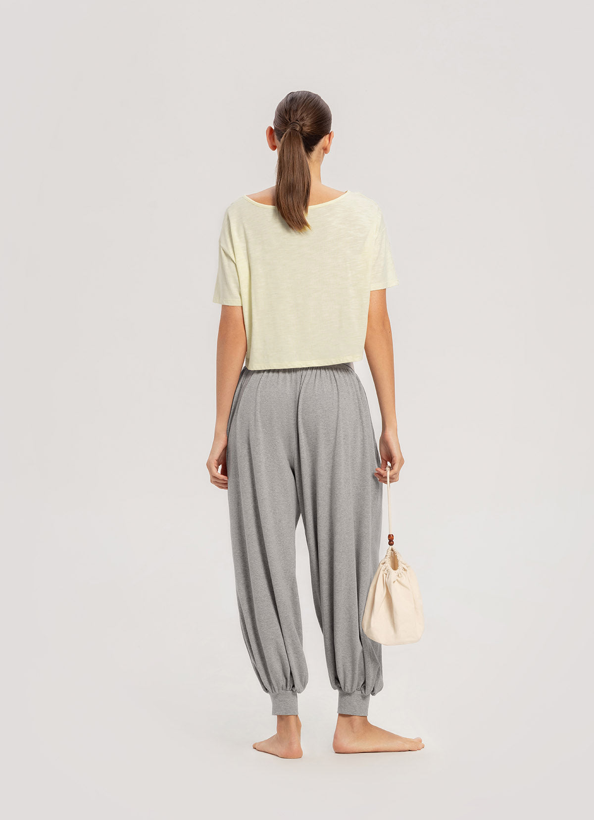 Labu pants_Dark Melange Grey
