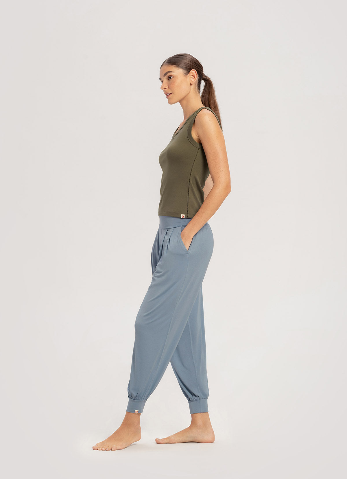 Fortune pants (Summer ver.)_Faded Denim