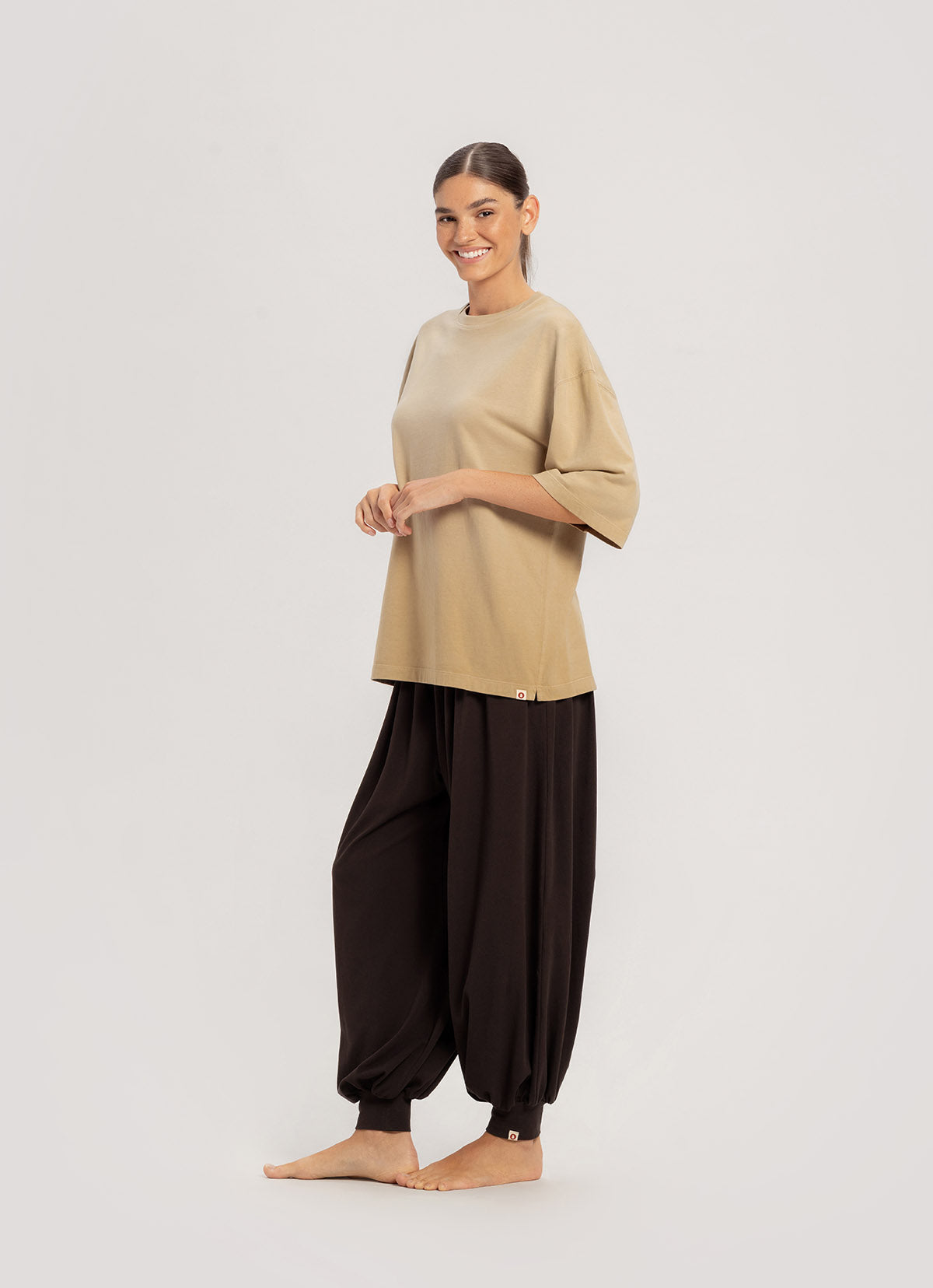 Overfit half sleeve (Unisex)_Muted Lime