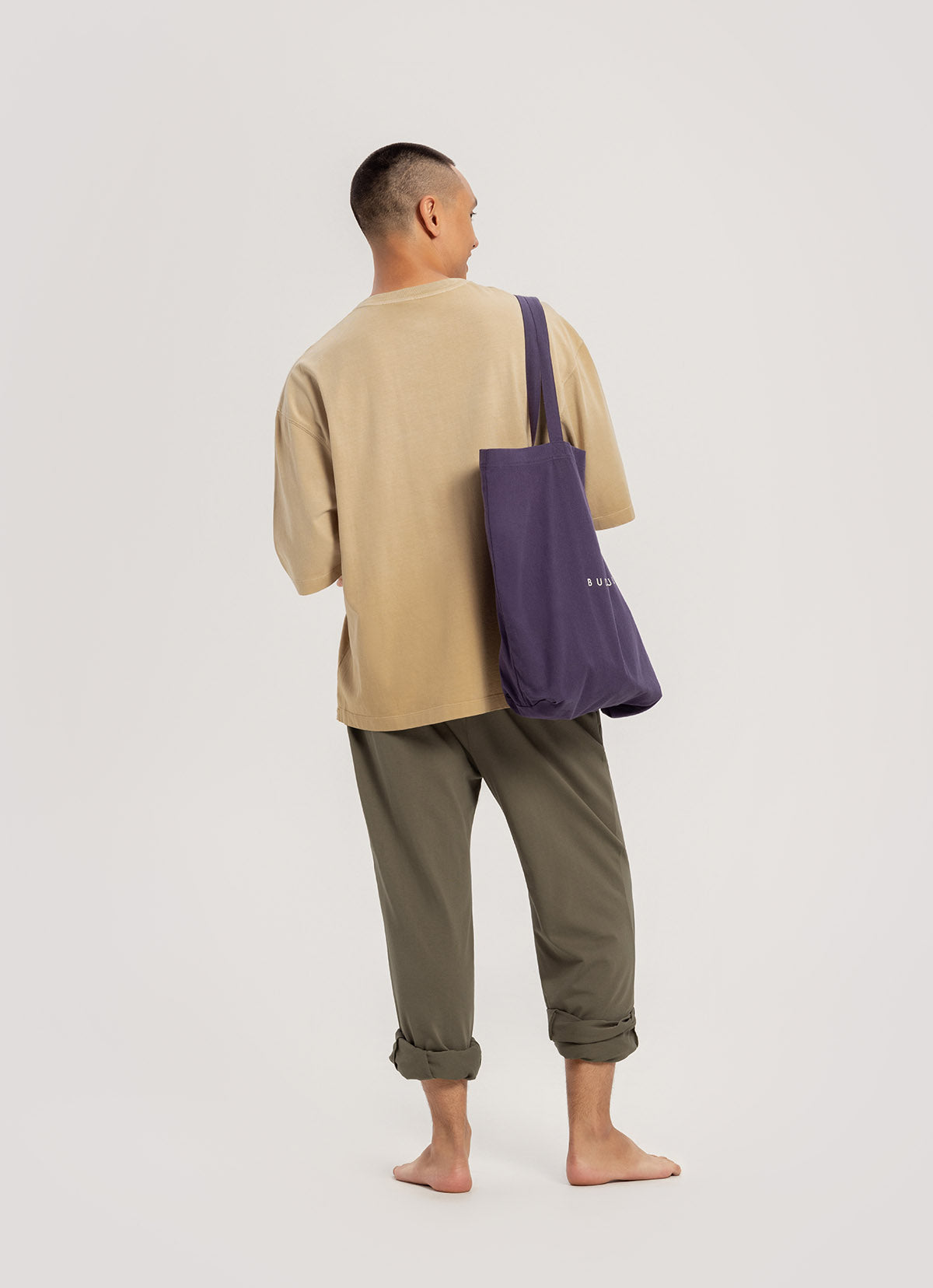 Overfit half sleeve (Unisex)_Muted Lime