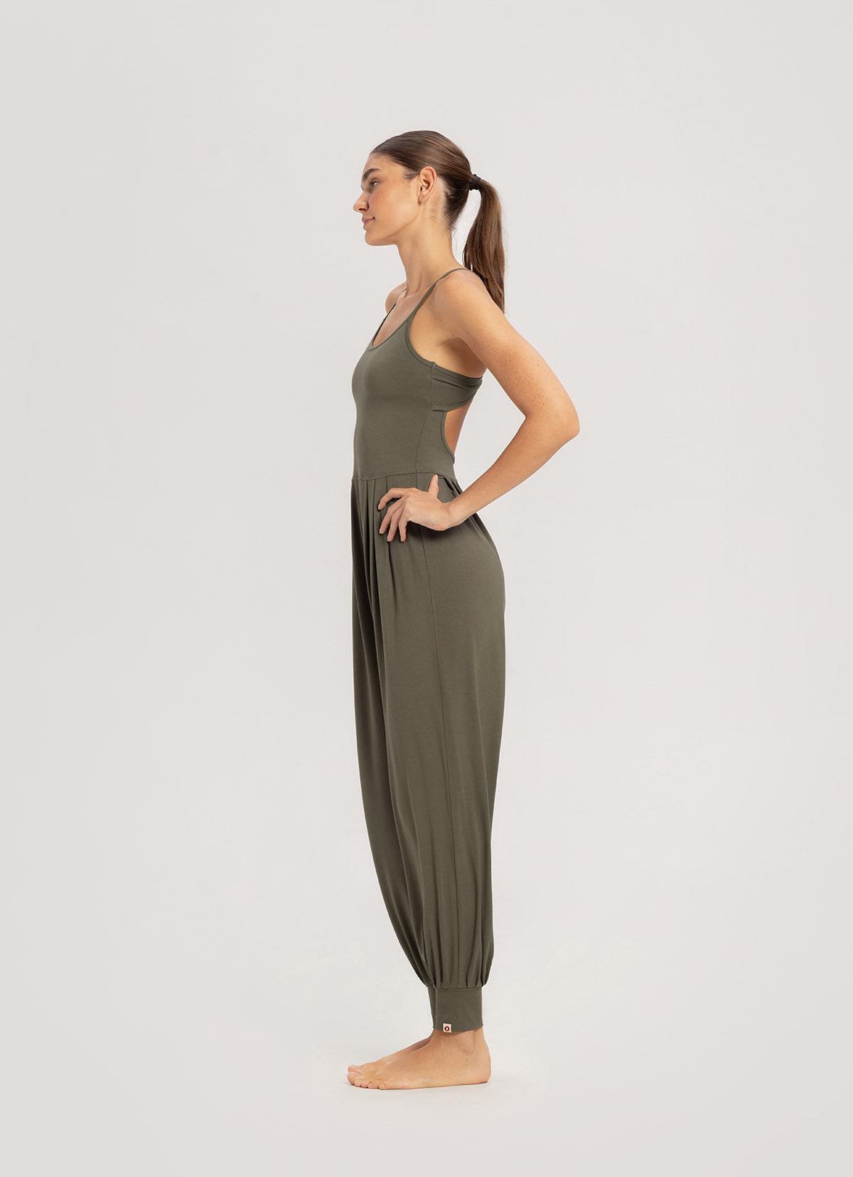 Knotted jumpsuit_Bungee Cord