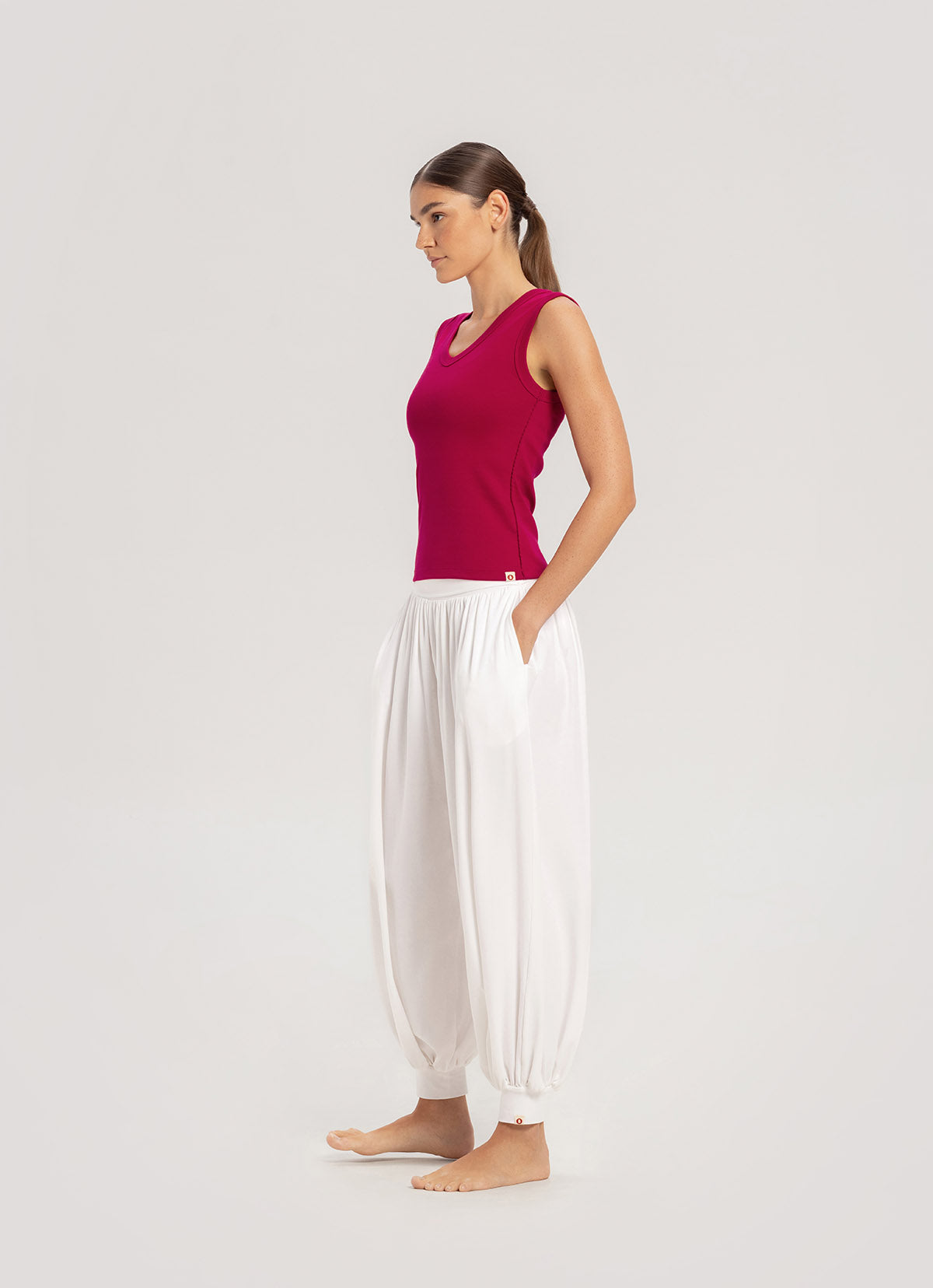 Labu pants_White