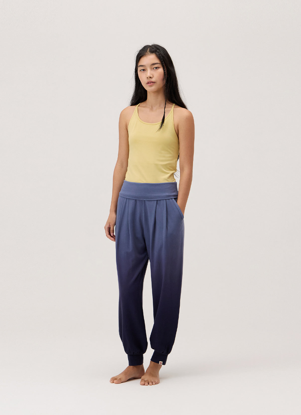 Fortune pants_dyed_Navy Multi