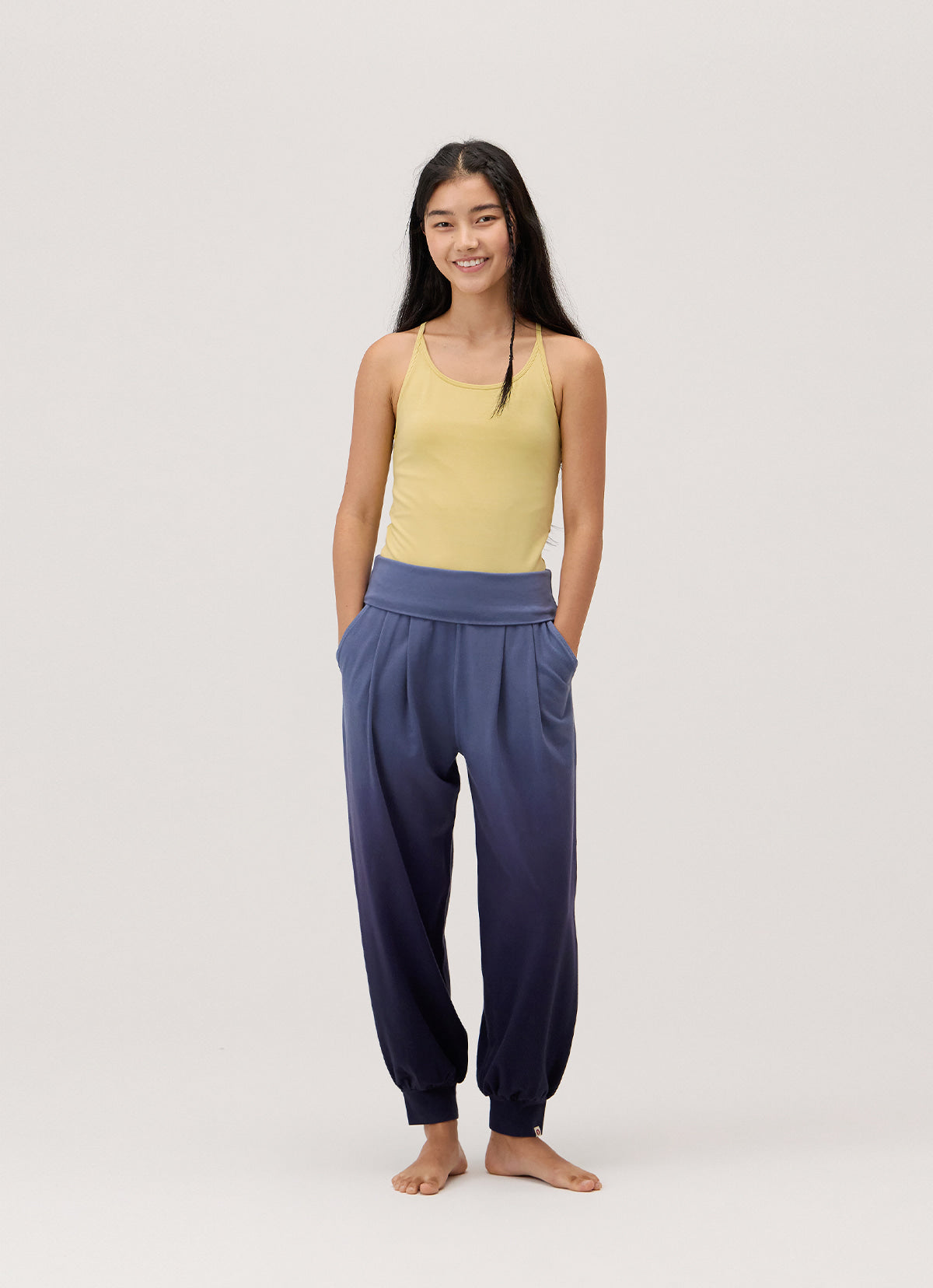 Fortune pants_dyed_Navy Multi