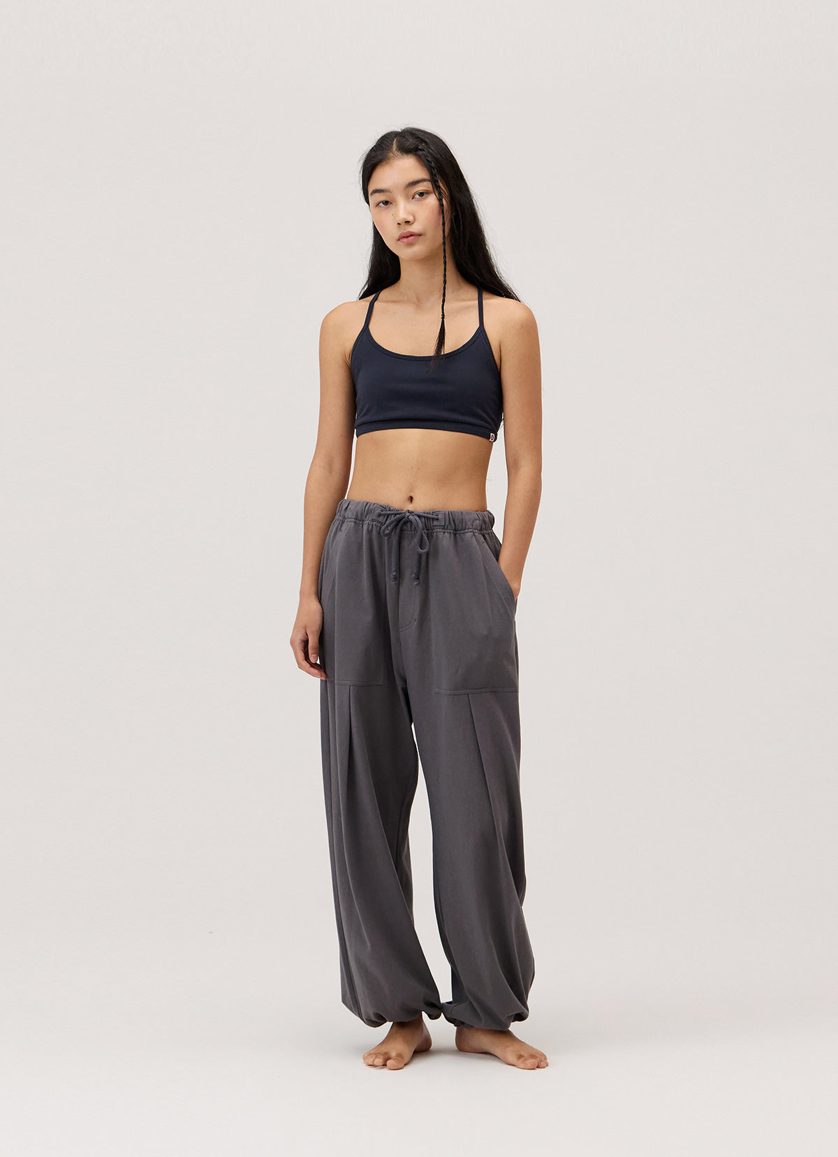 Comfort bra top_Carbon