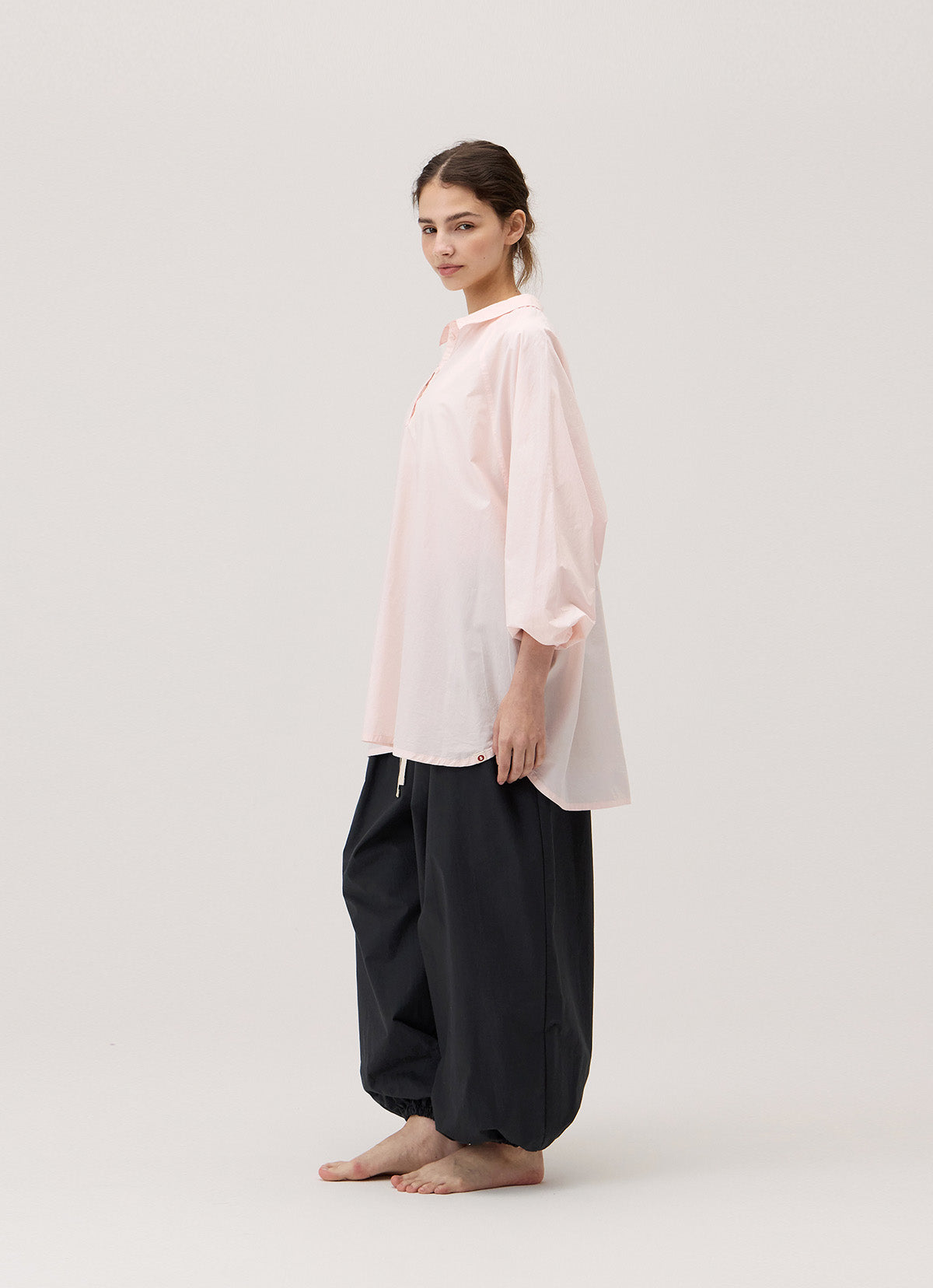 Accordion pants_Navy
