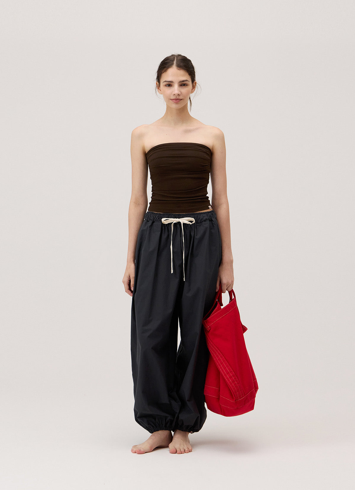 Accordion pants_Navy