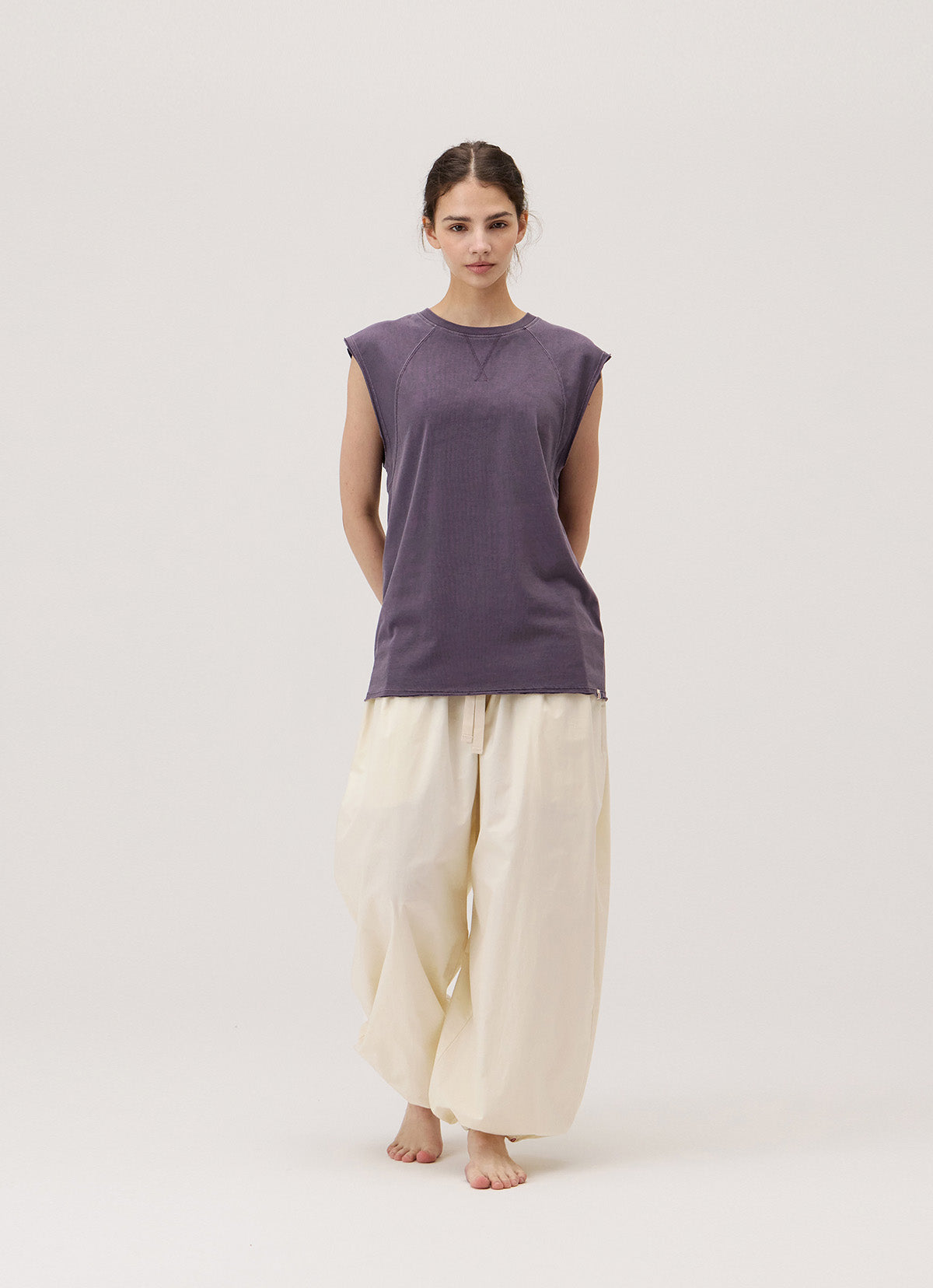 Accordion pants_Birch