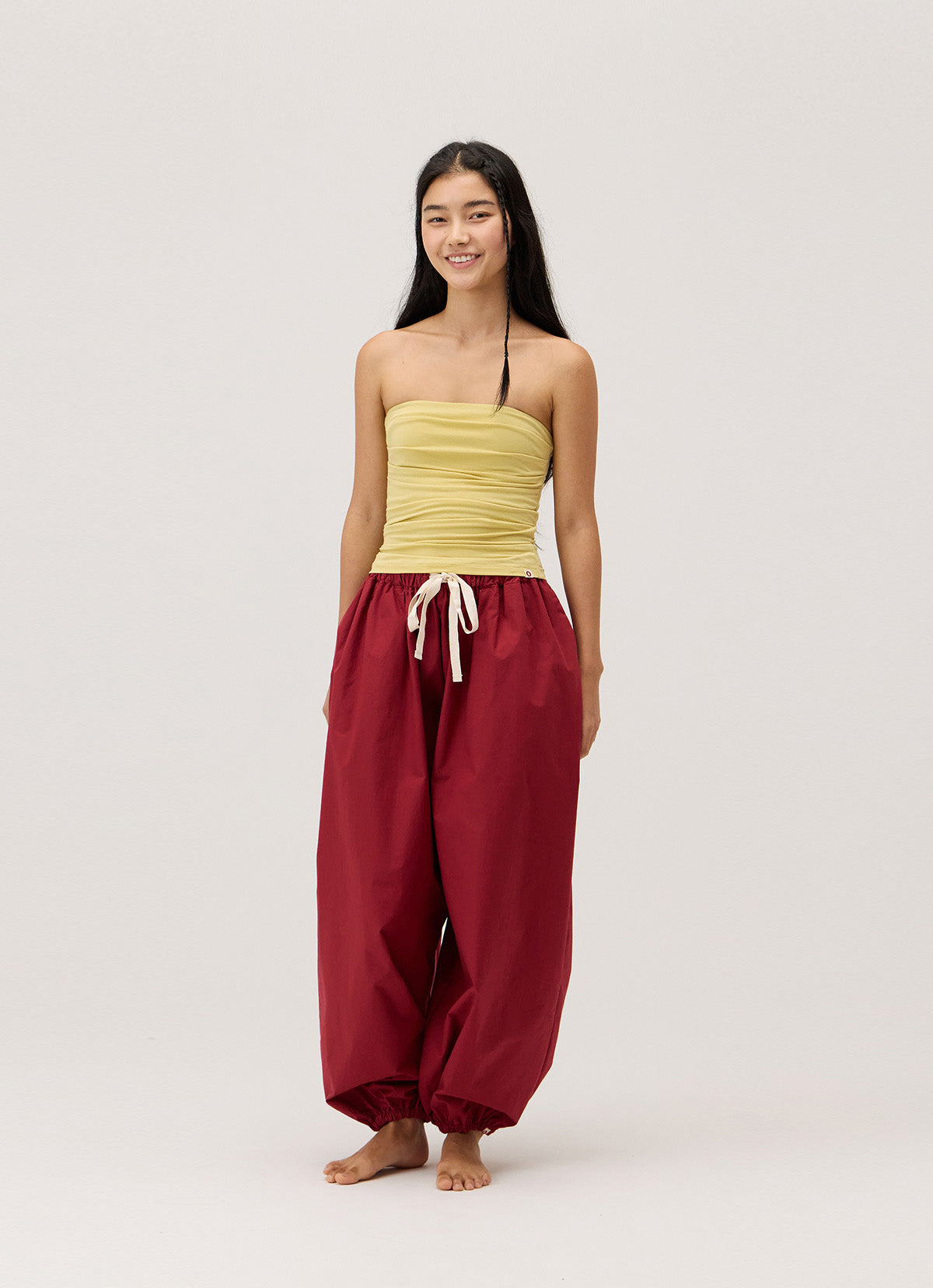 Accordion pants_Lava falls