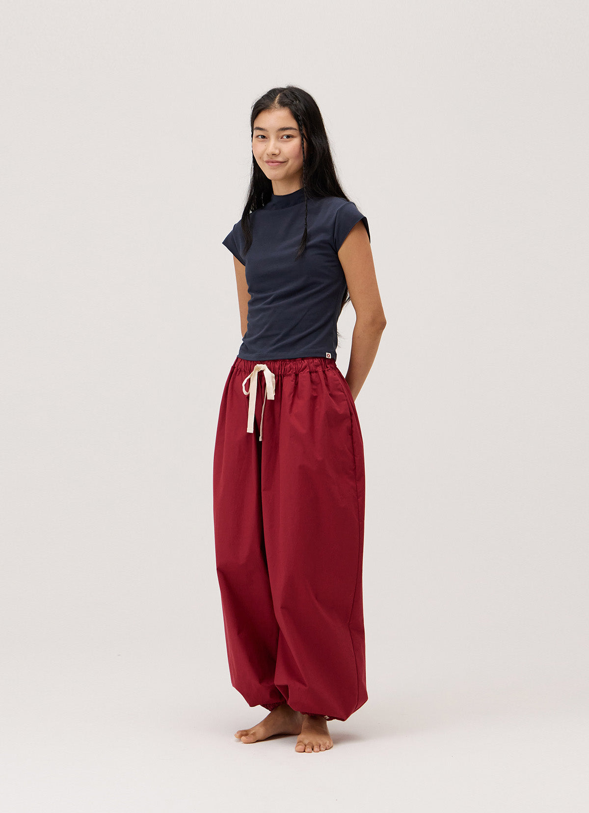 Accordion pants_Lava falls