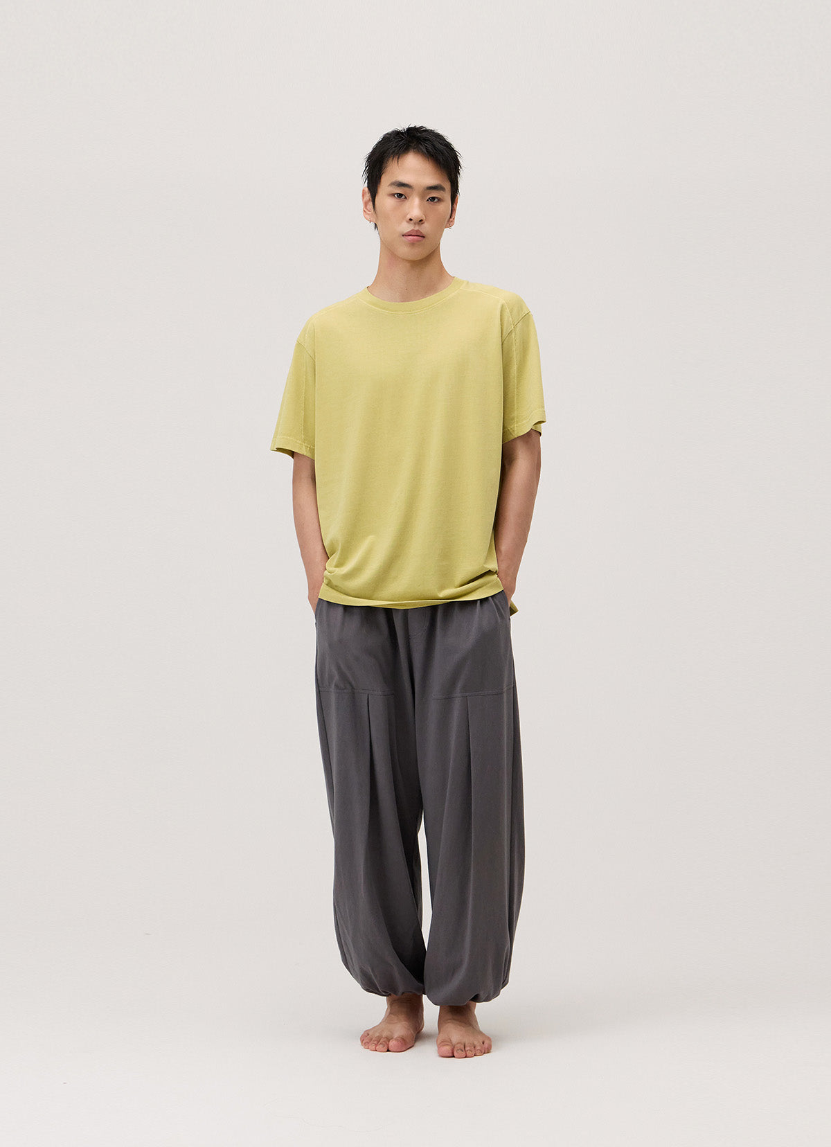 Baka string pants (Unisex)_Plum Kitten