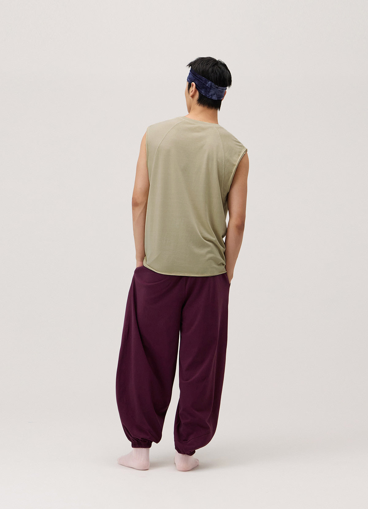 Knoll sleeveless (Unisex)_dyed_Summer Sand