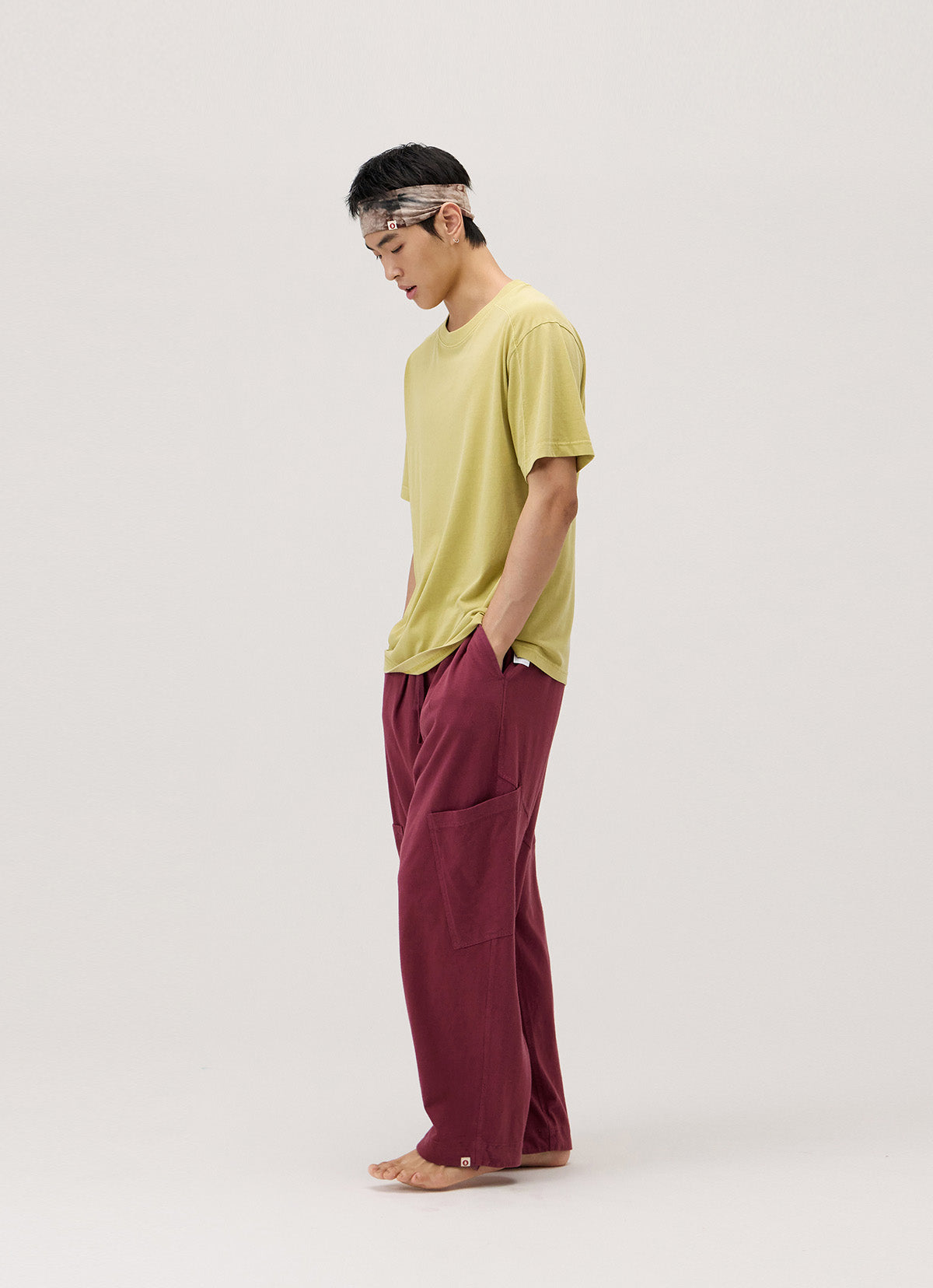 Keras short sleeve_dyed (For Men)_Leek Green