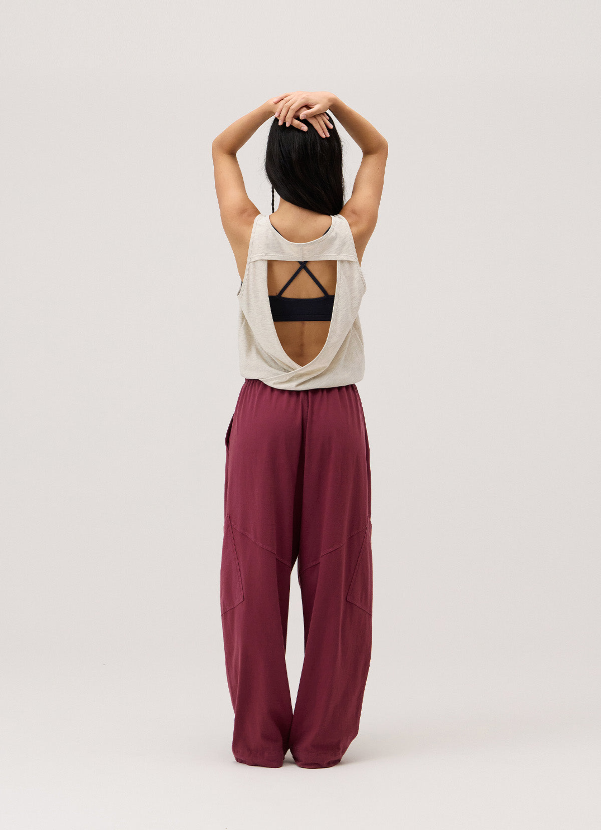 Saya sleeveless_Oatmeal Melange
