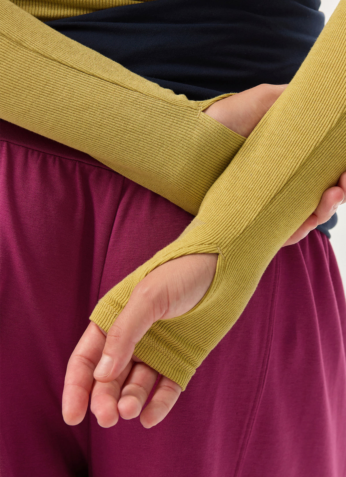 Easy long sleeve_Golden Green